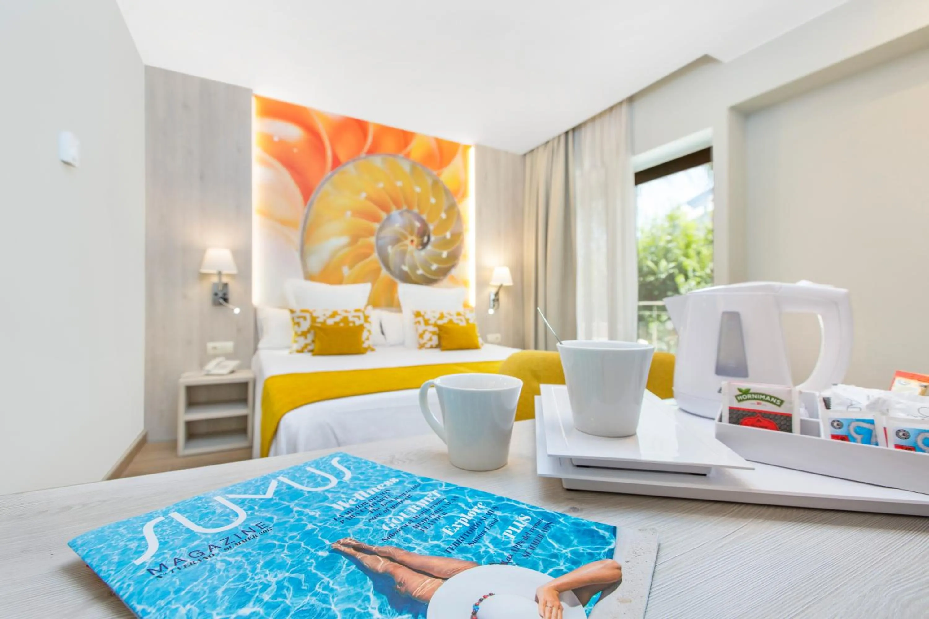 Bed in Sumus Hotel Stella and Spa 4S Adults Recommended