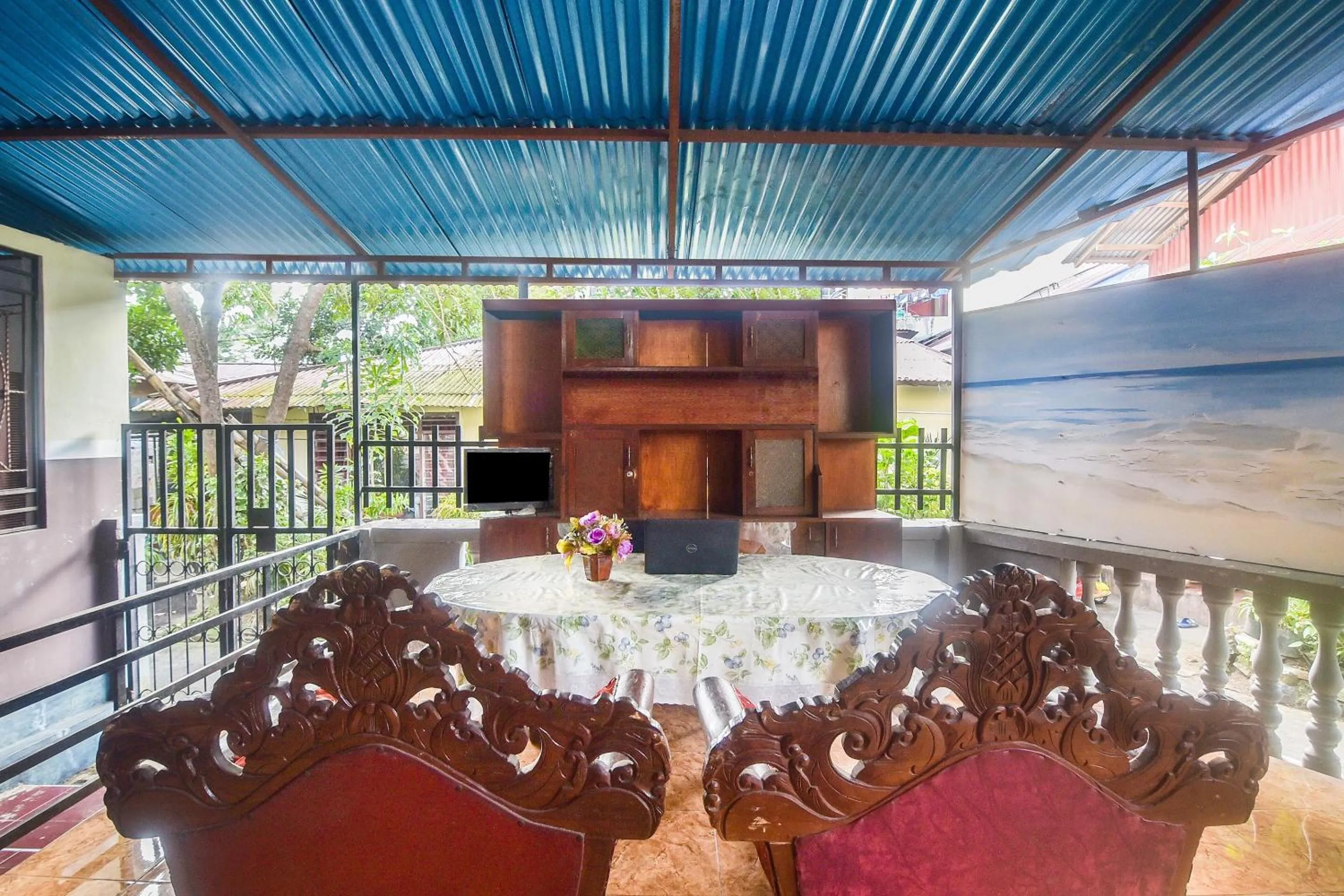 Lobby or reception in Hotel O Priska Kost Dan Homestay