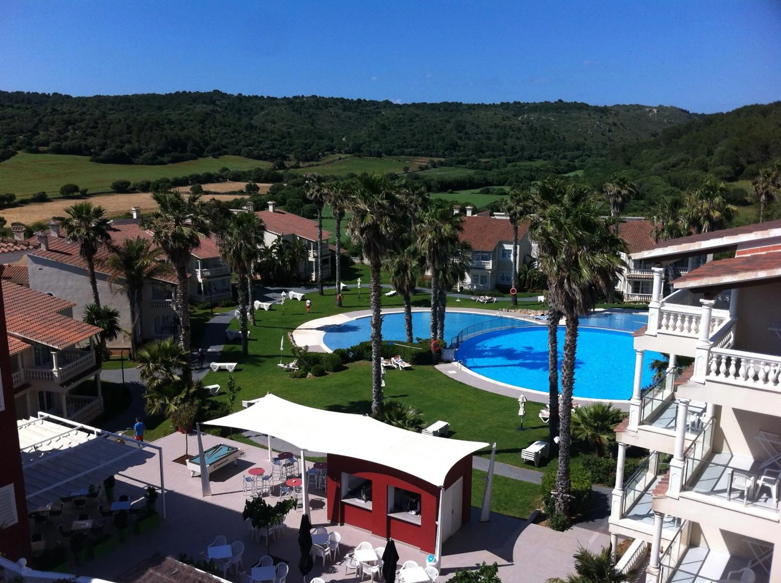 Bird's eye view in HG Jardín de Menorca