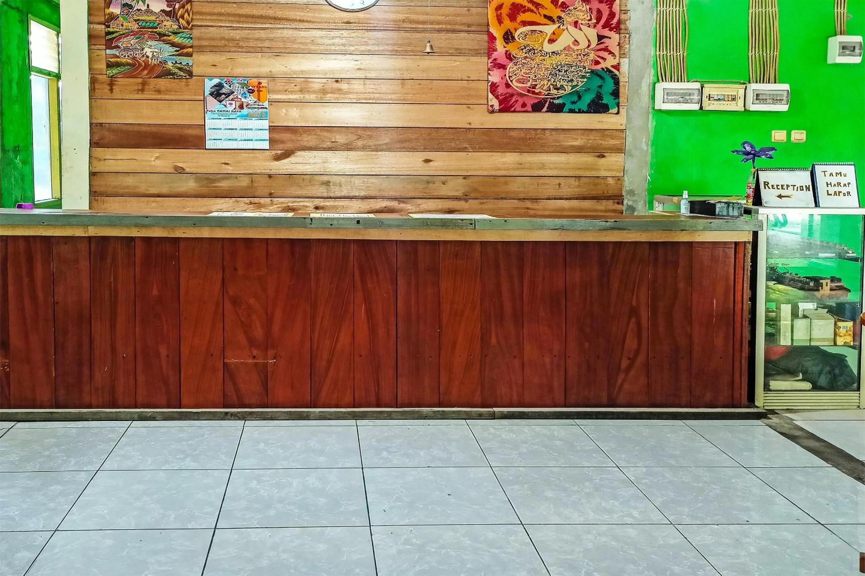 Lobby or reception in OYO 91768 Hotel Tanjung Permai