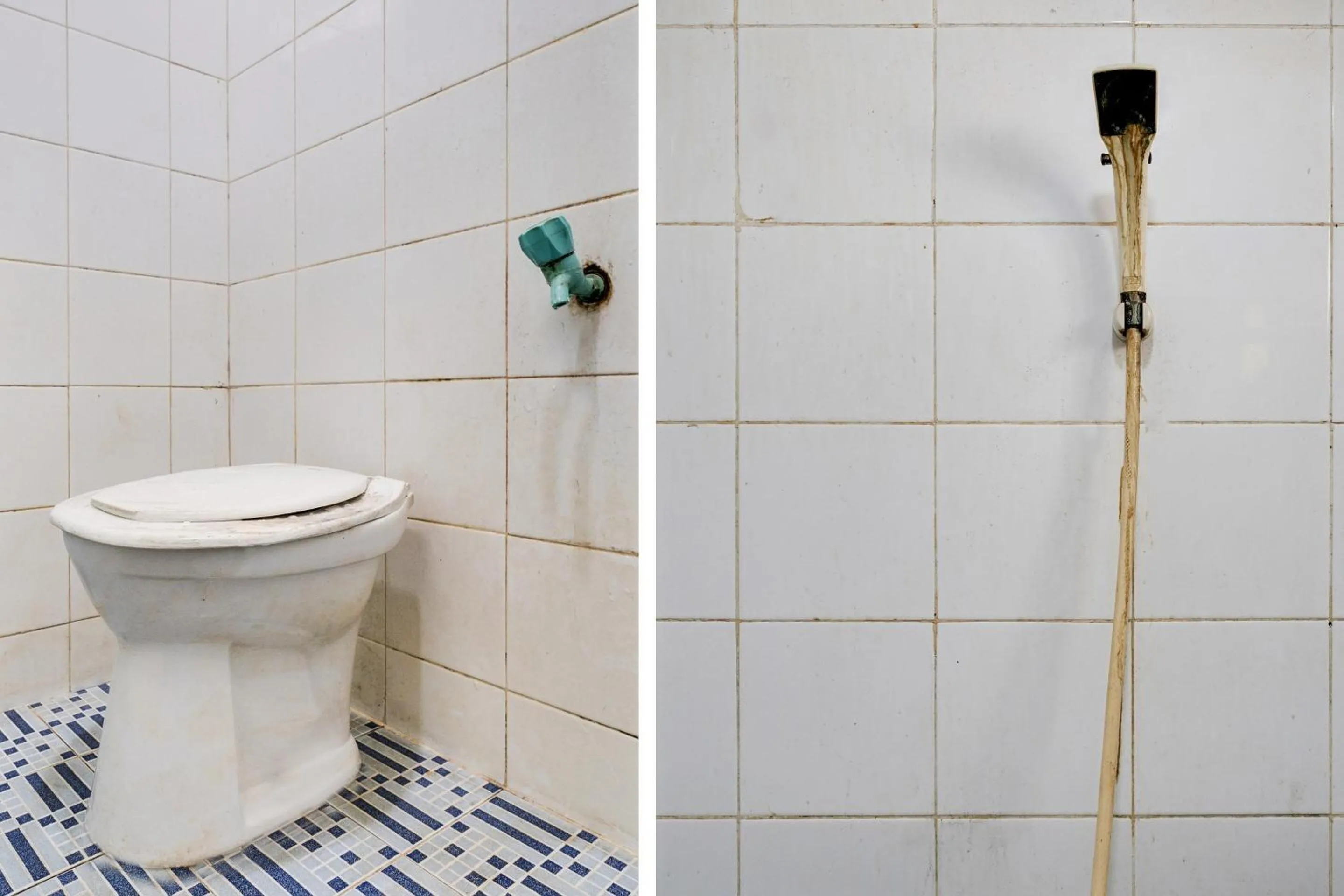 Bathroom in SPOT ON 91775 Pondok 14 Syariah