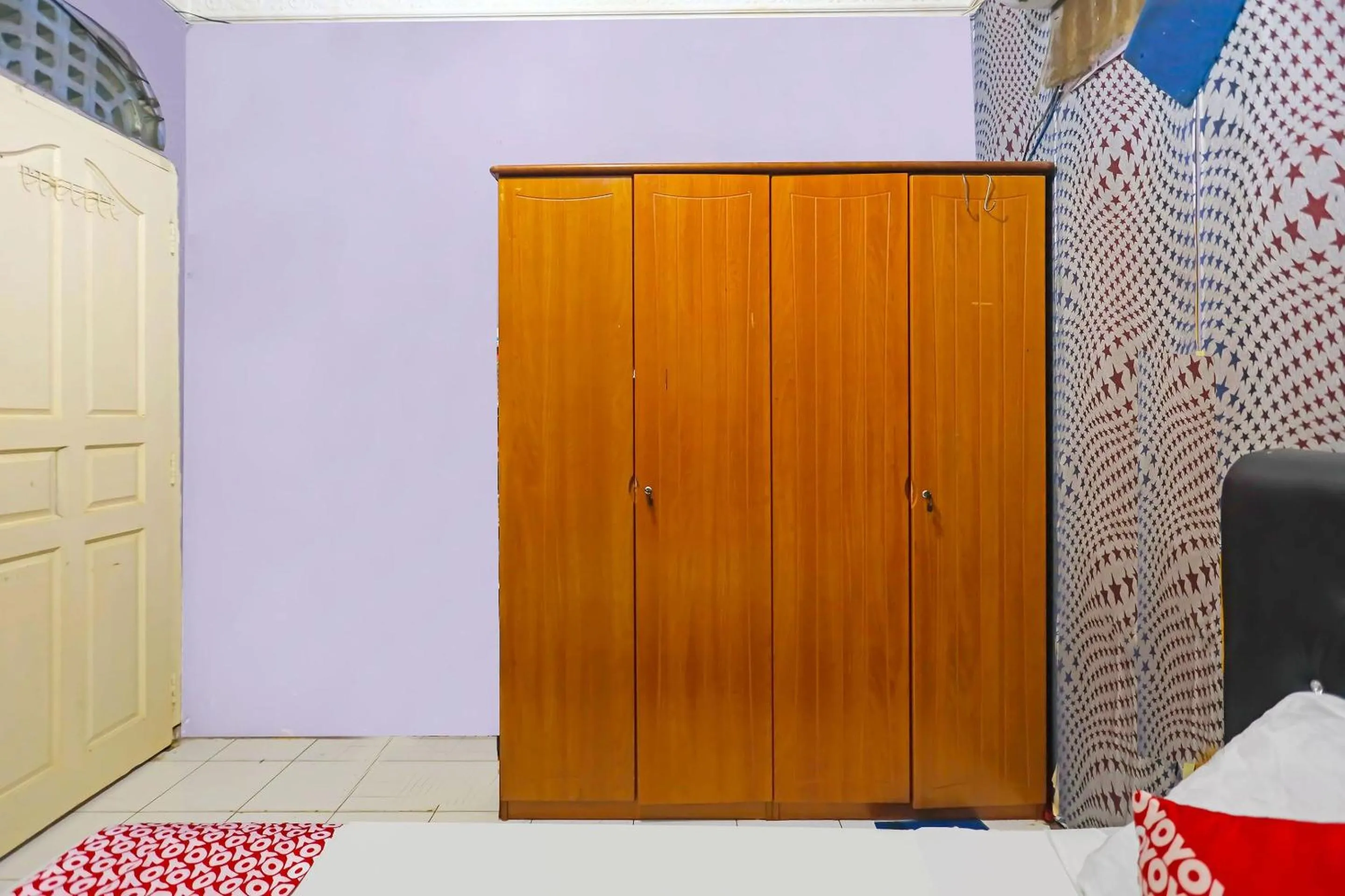 Bedroom in Hotel O Satria Homestay Syariah