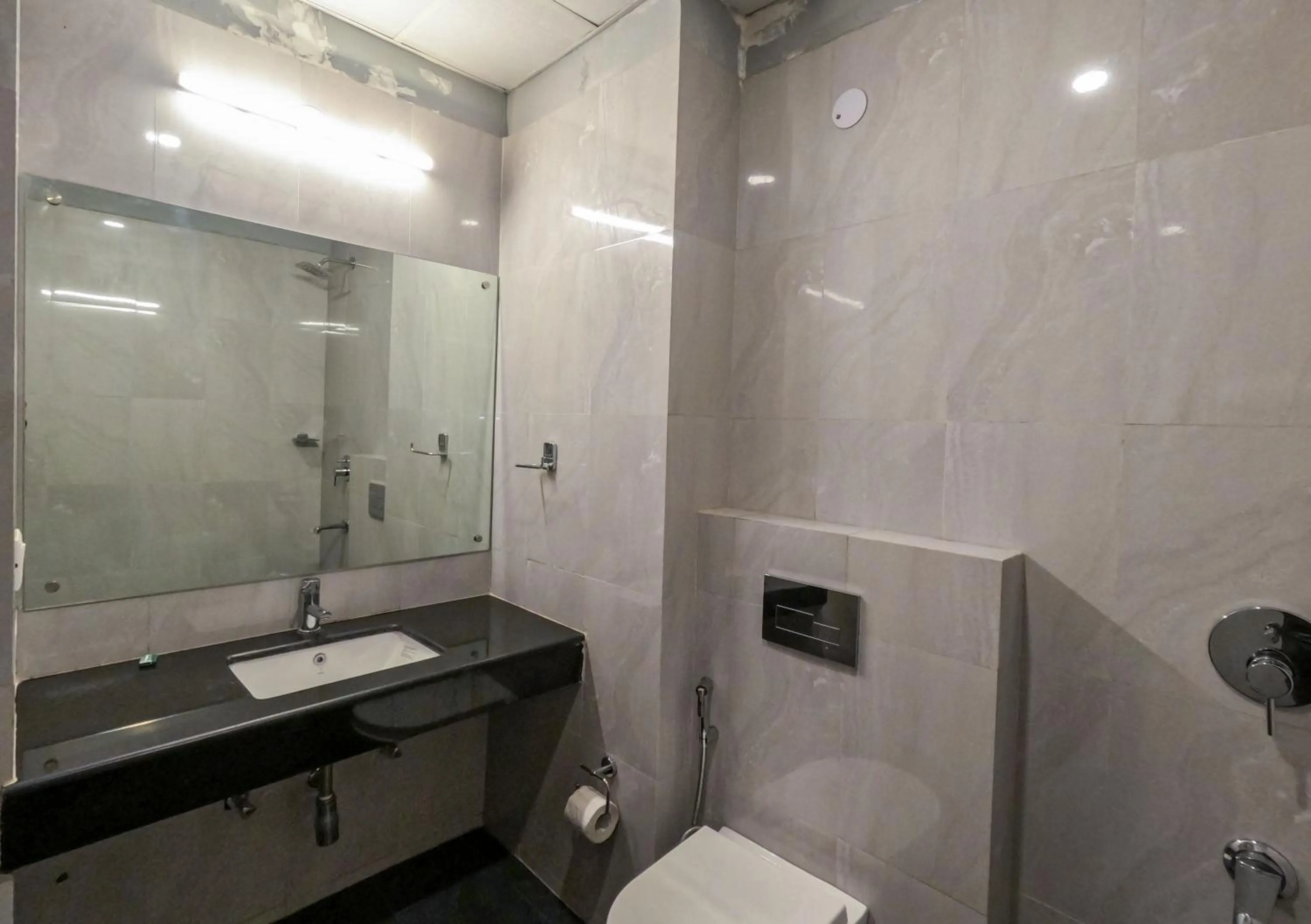 Toilet in Hotel The Luxem