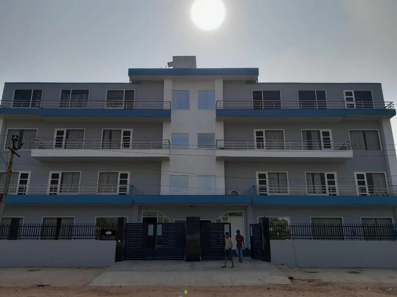 Facade/entrance in Hotel The Luxem