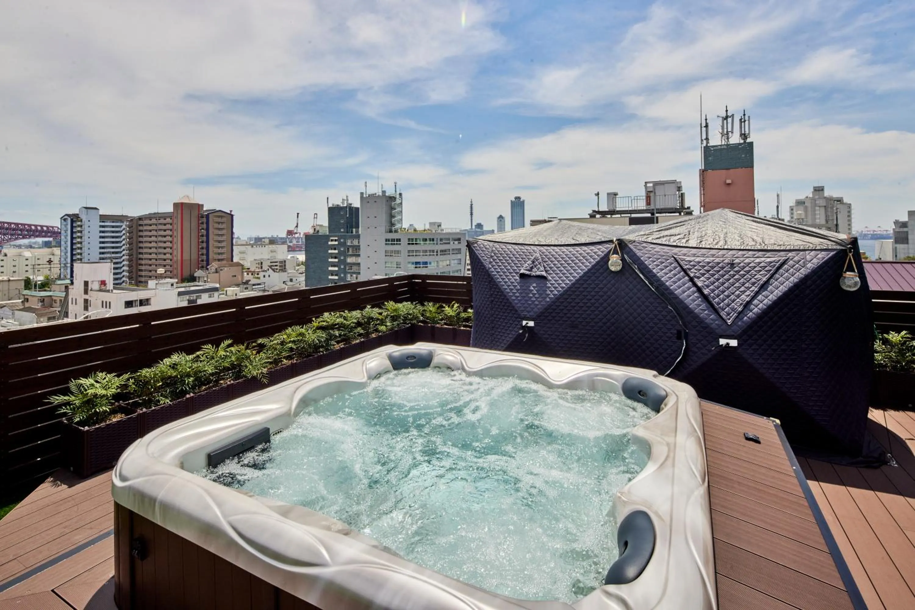 Open Air Bath in HOTEL SAILS