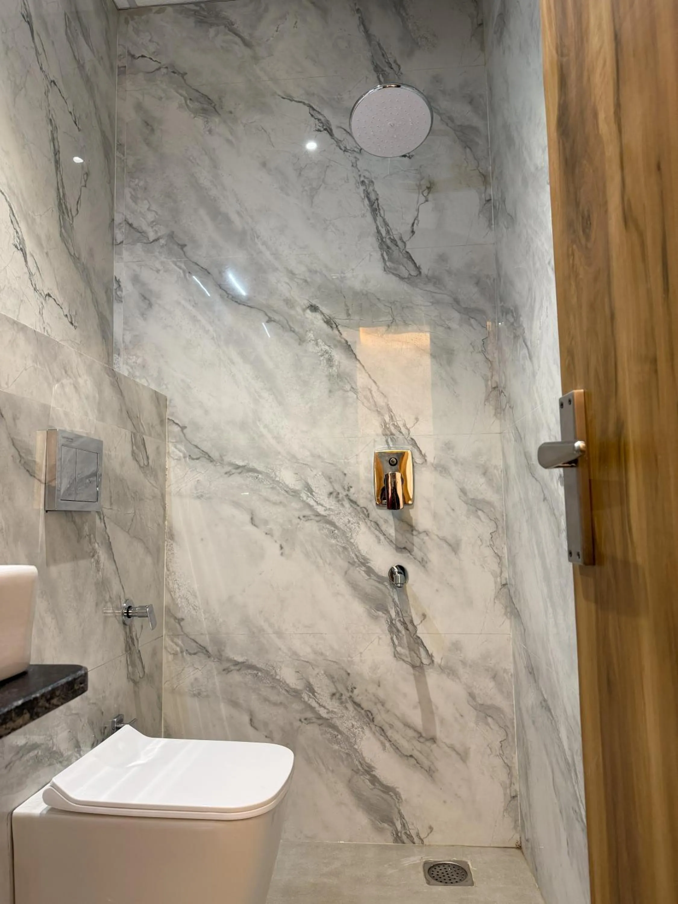 Shower in Hotel Taj Way by Jyoti Villa