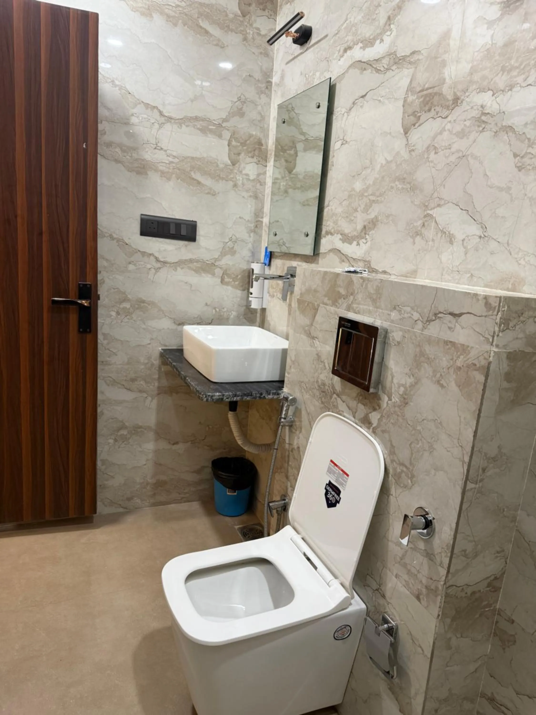 Shower in Hotel Taj Way by Jyoti Villa