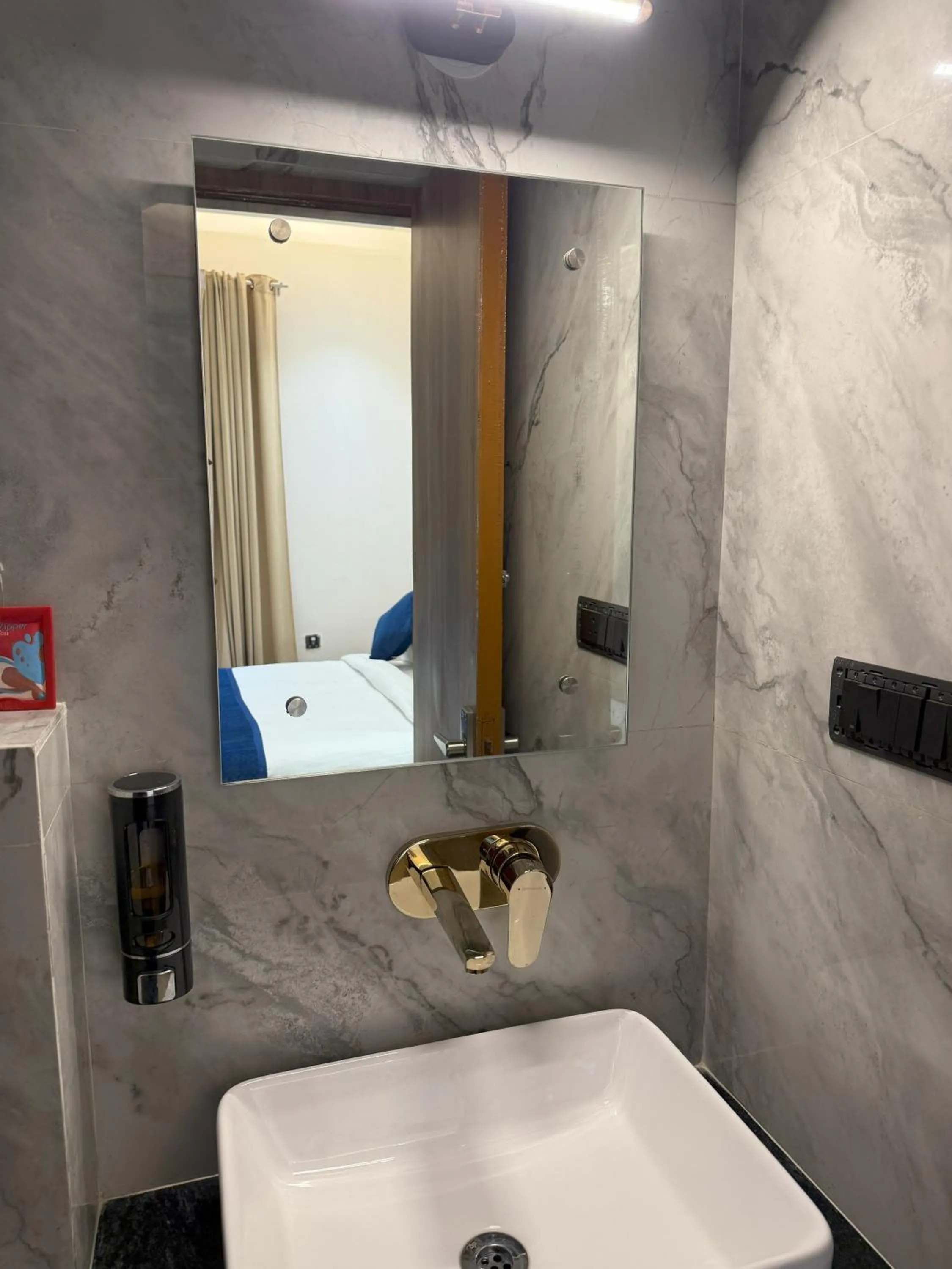 Bathroom in Hotel Taj Way by Jyoti Villa