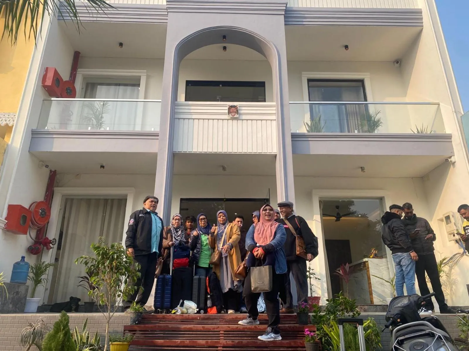 Guests in Hotel Taj Way by Jyoti Villa