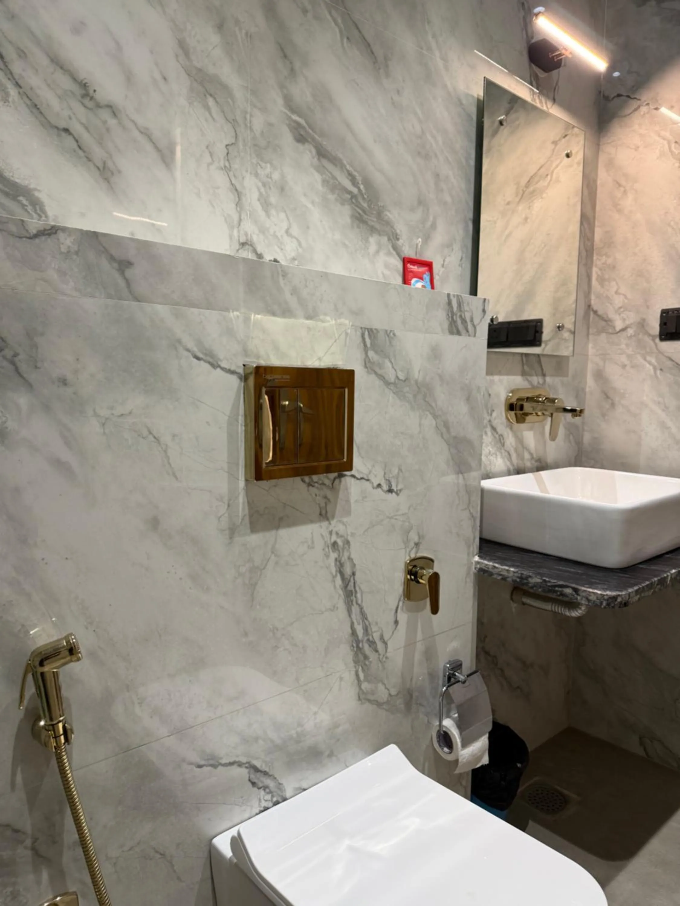 Shower in Hotel Taj Way by Jyoti Villa