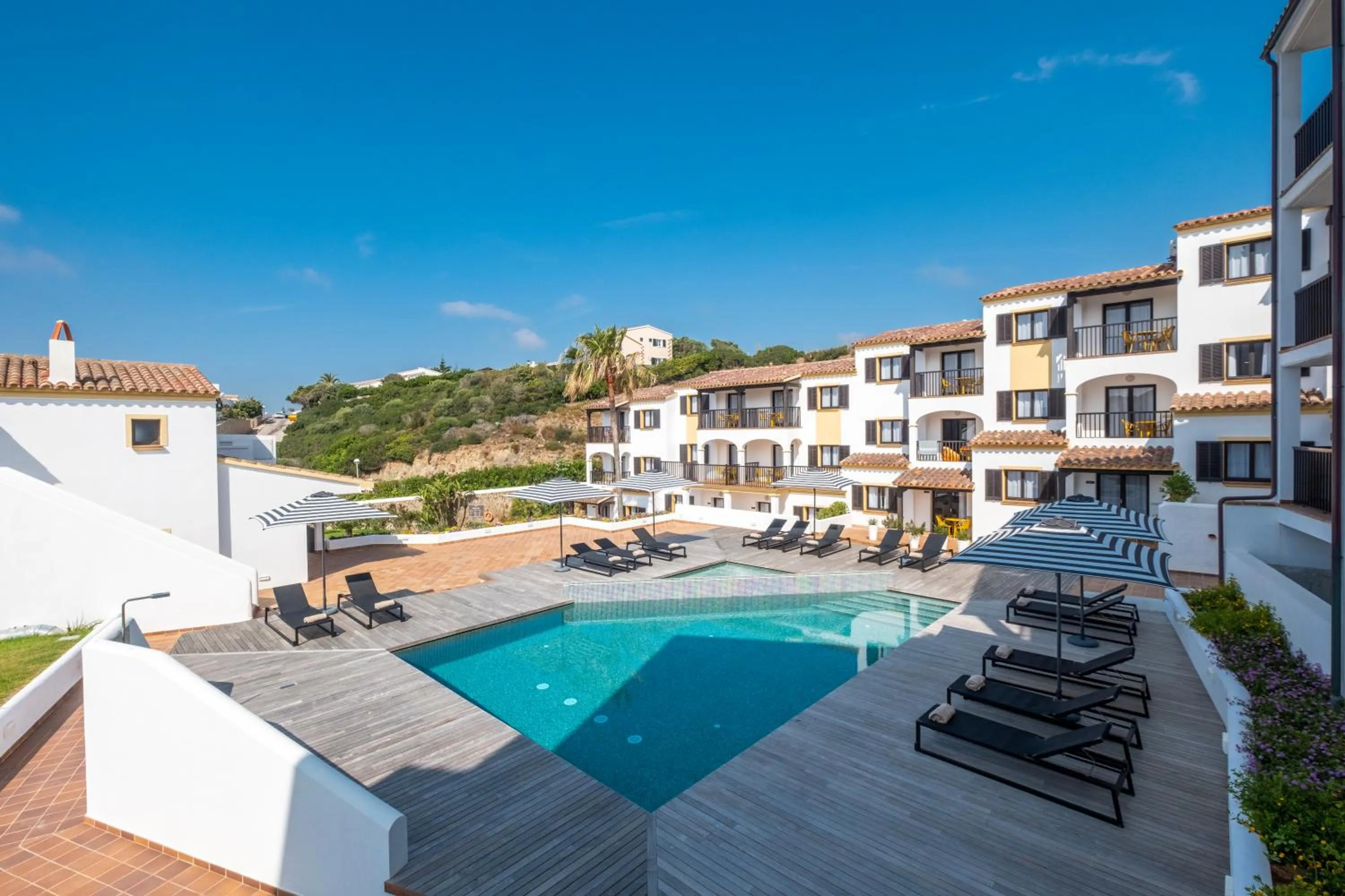 Property building in Calallonga Hotel Menorca