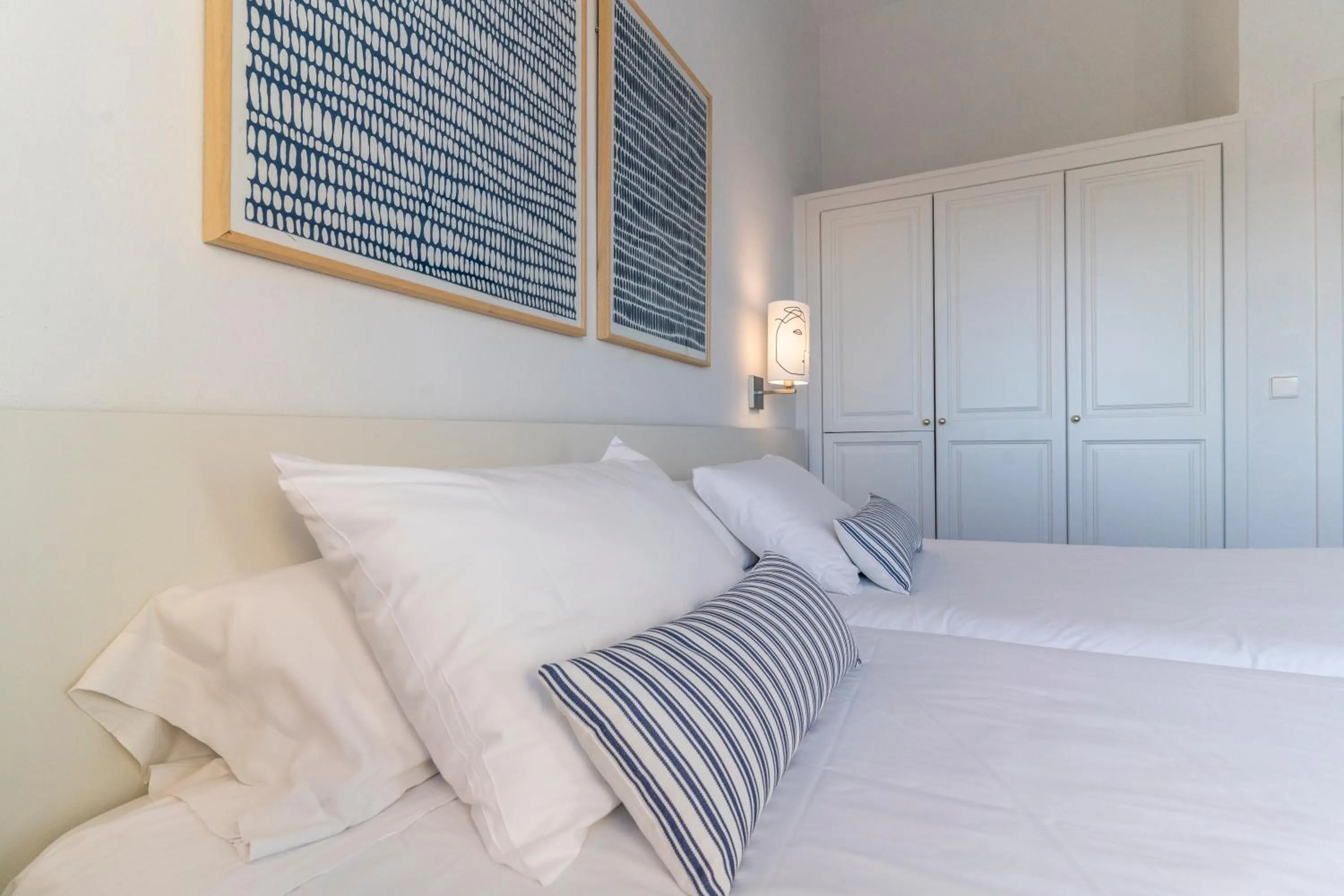 Bedroom, Bed in Calallonga Hotel Menorca