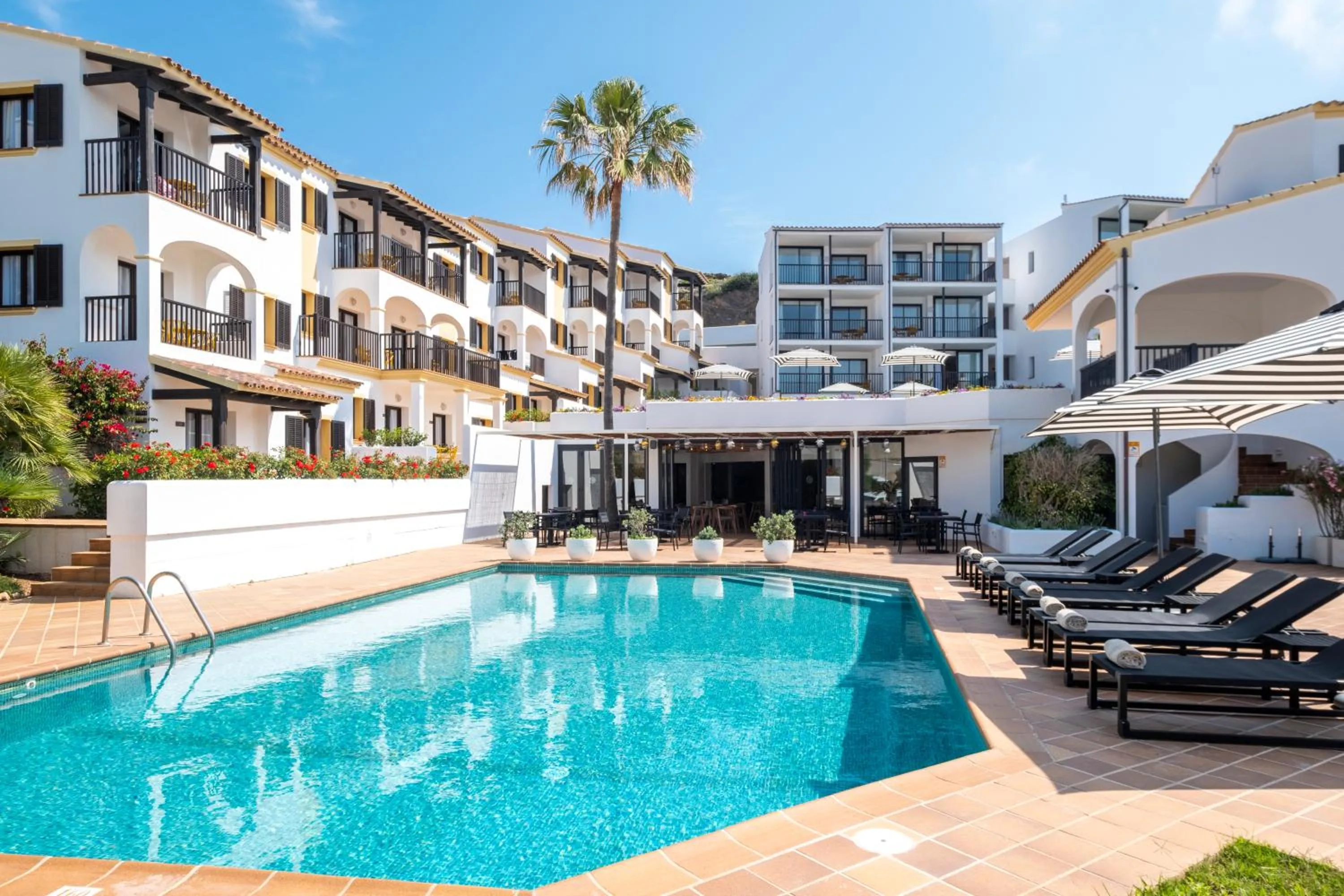 Property building in Calallonga Hotel Menorca