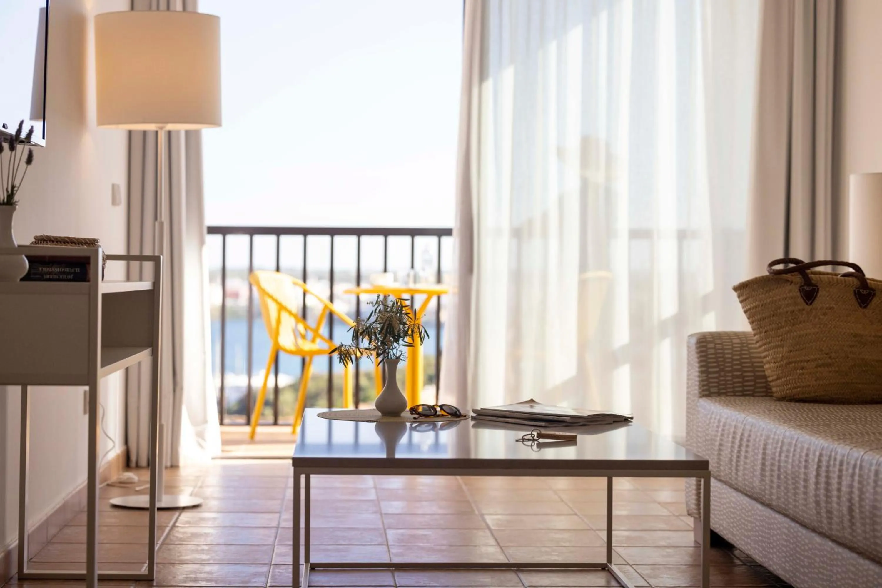 Balcony/Terrace in Calallonga Hotel Menorca