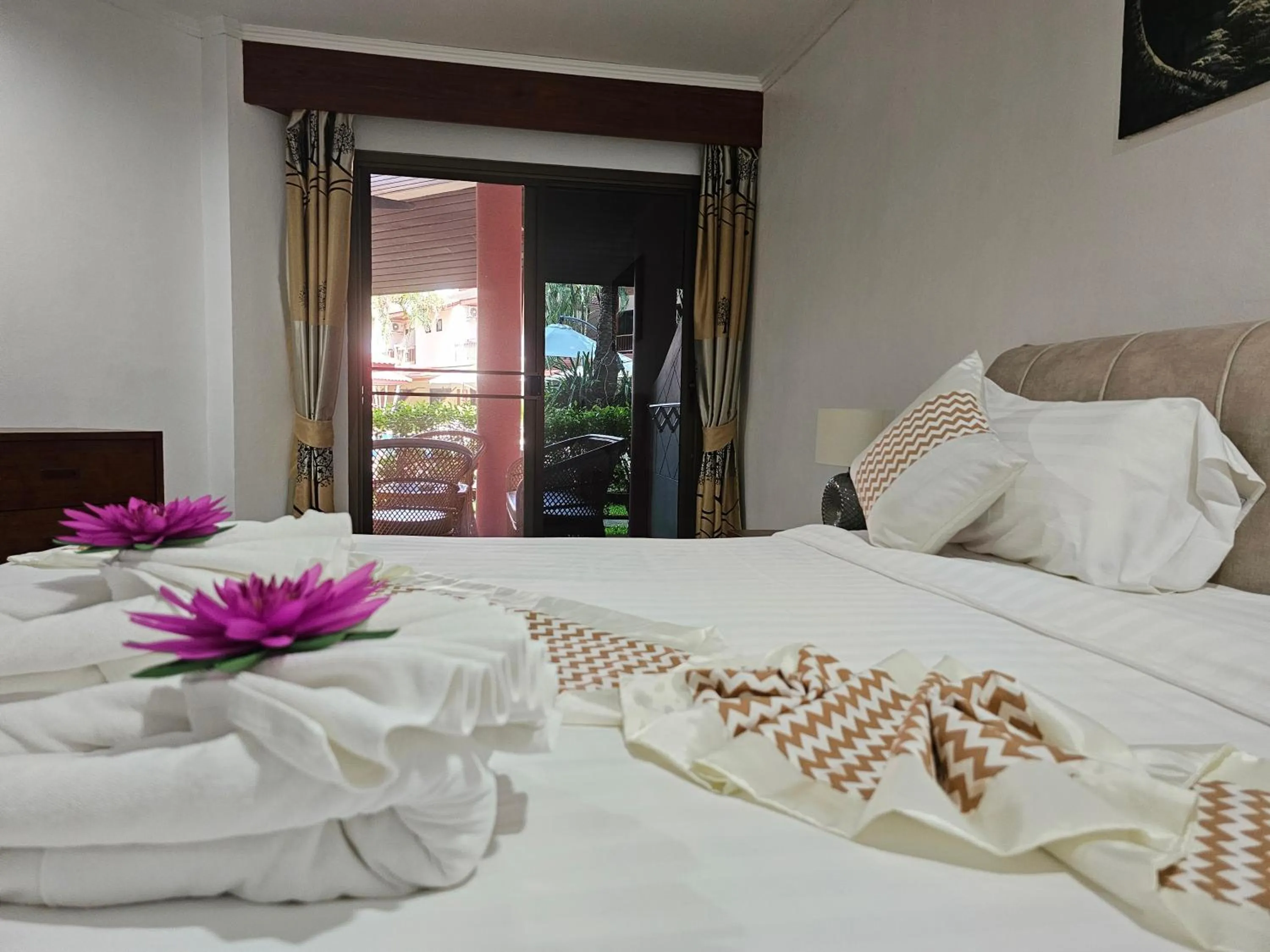 Bed in Sai Rougn apartment