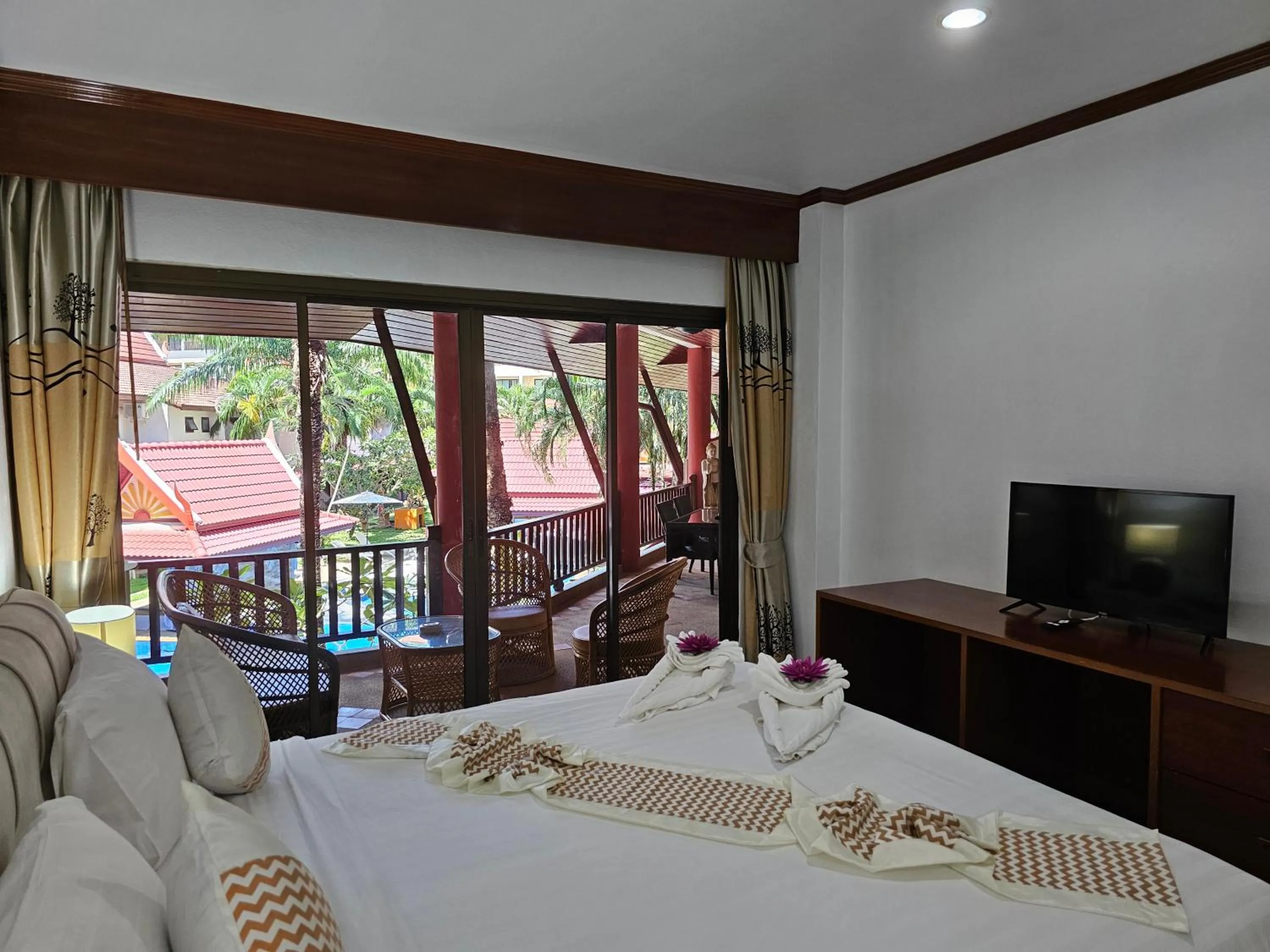 Bed in Sai Rougn apartment