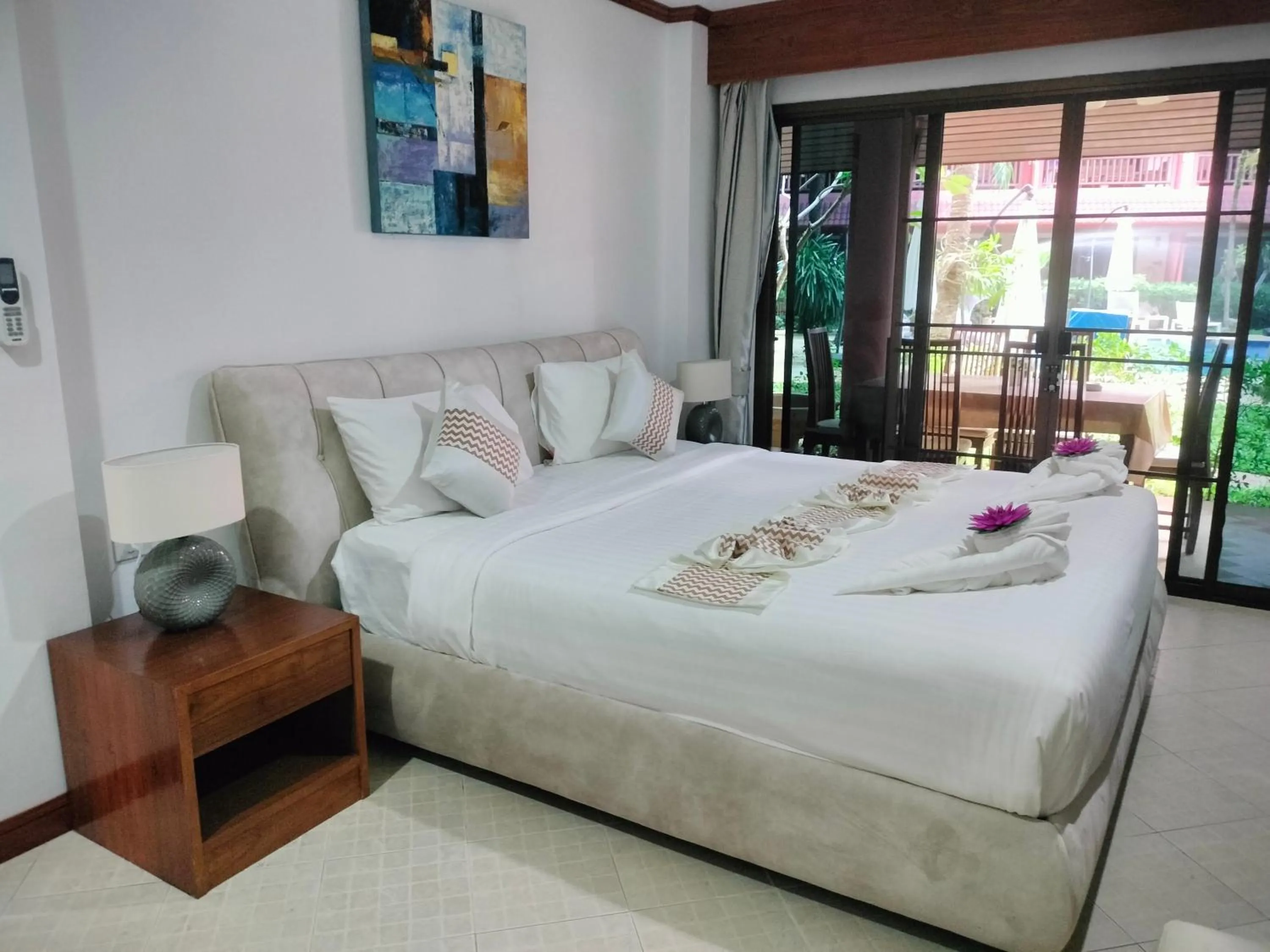 Bed in Sai Rougn apartment