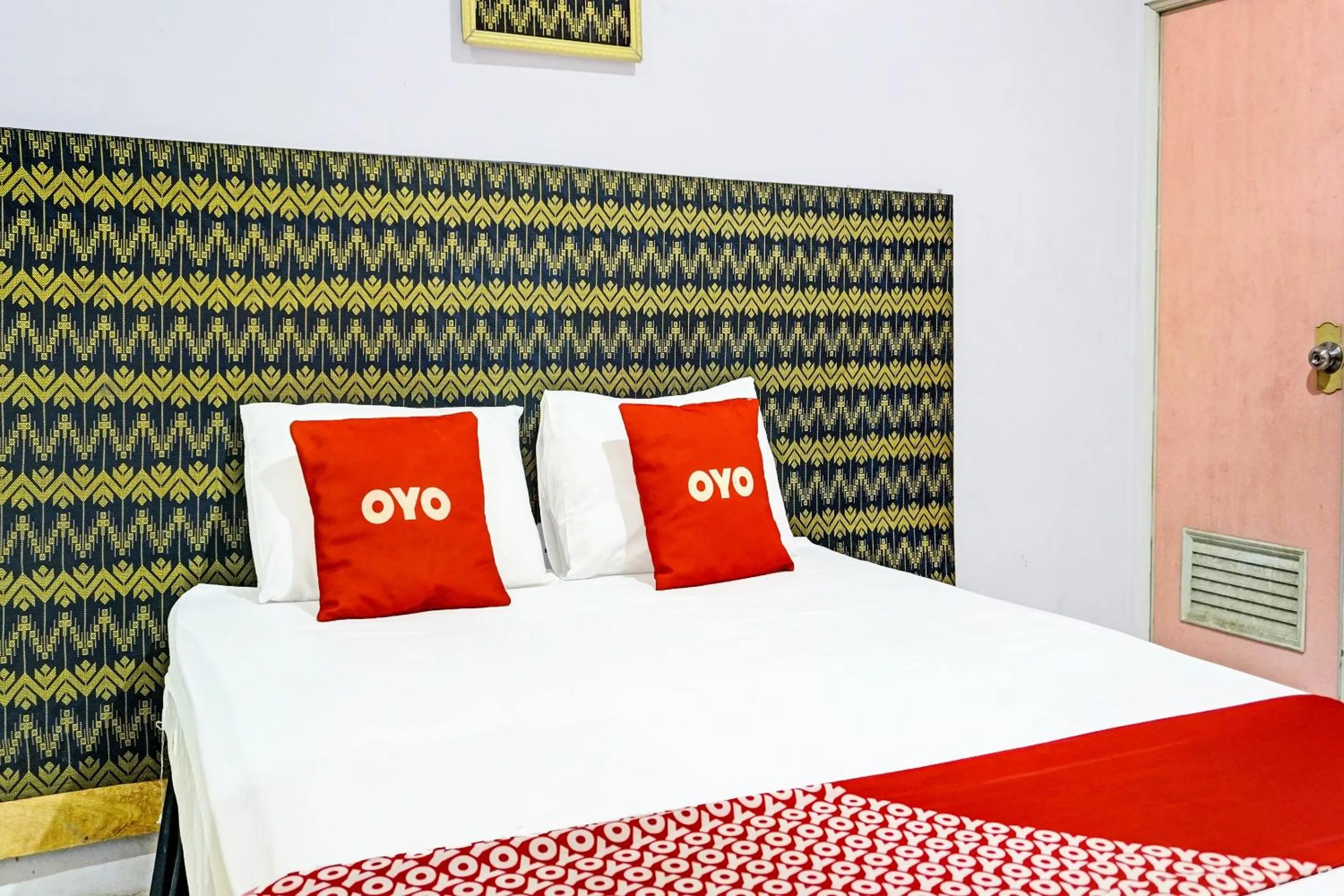 Bedroom, Bed in OYO 91796 Guest House Ghalta Syariah