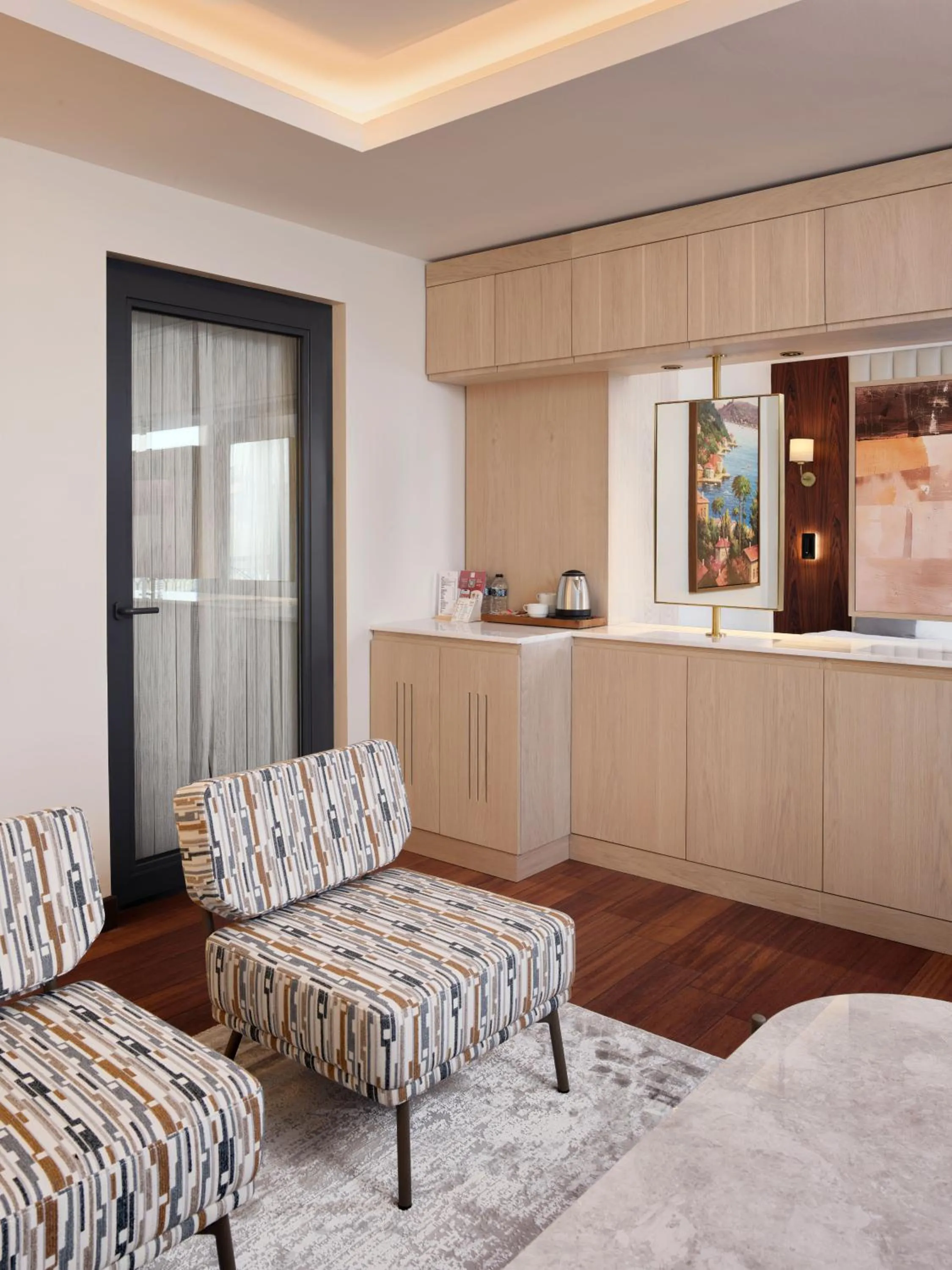 Living room in Shining Star Hotel