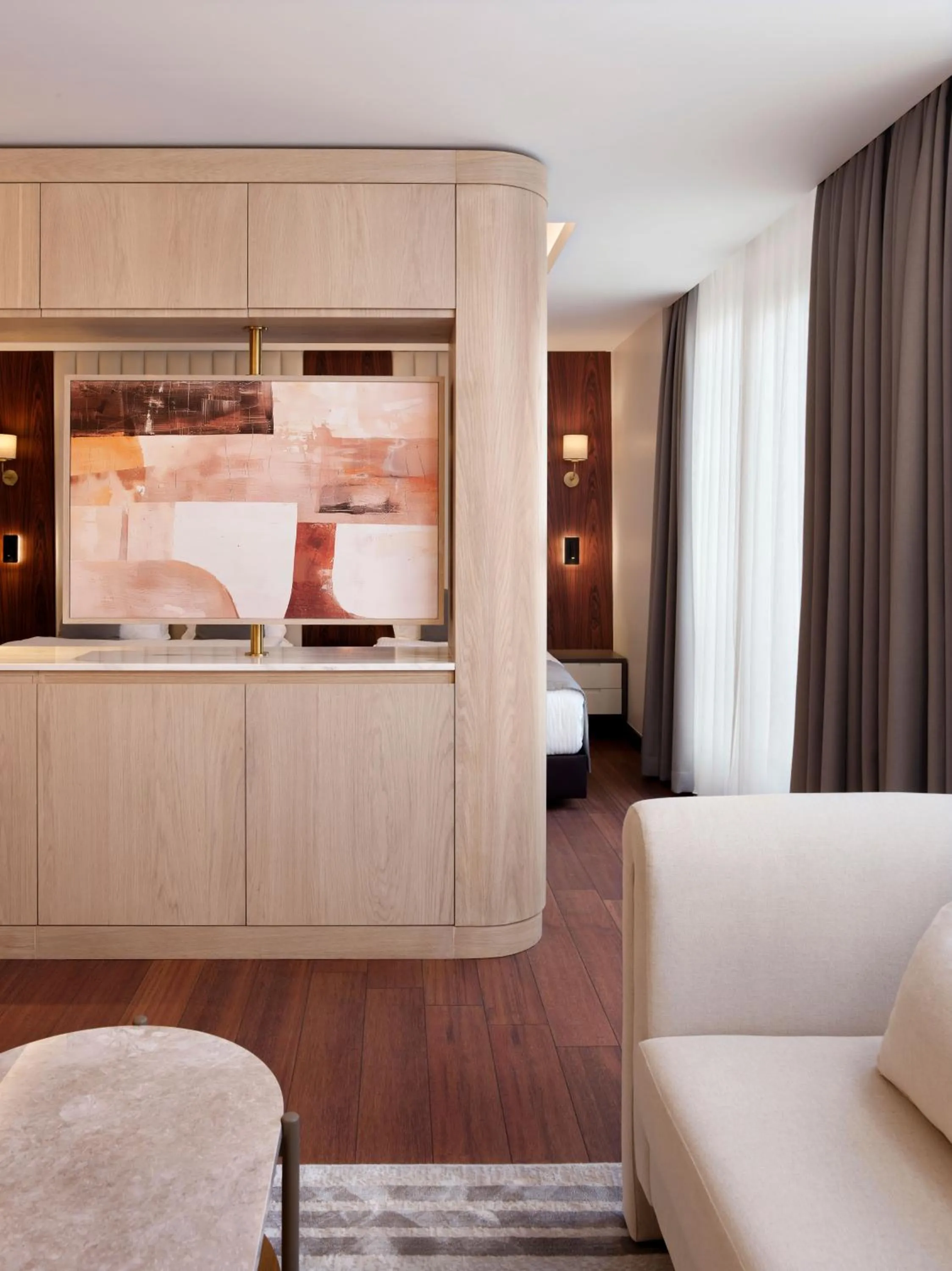 Living room in Shining Star Hotel