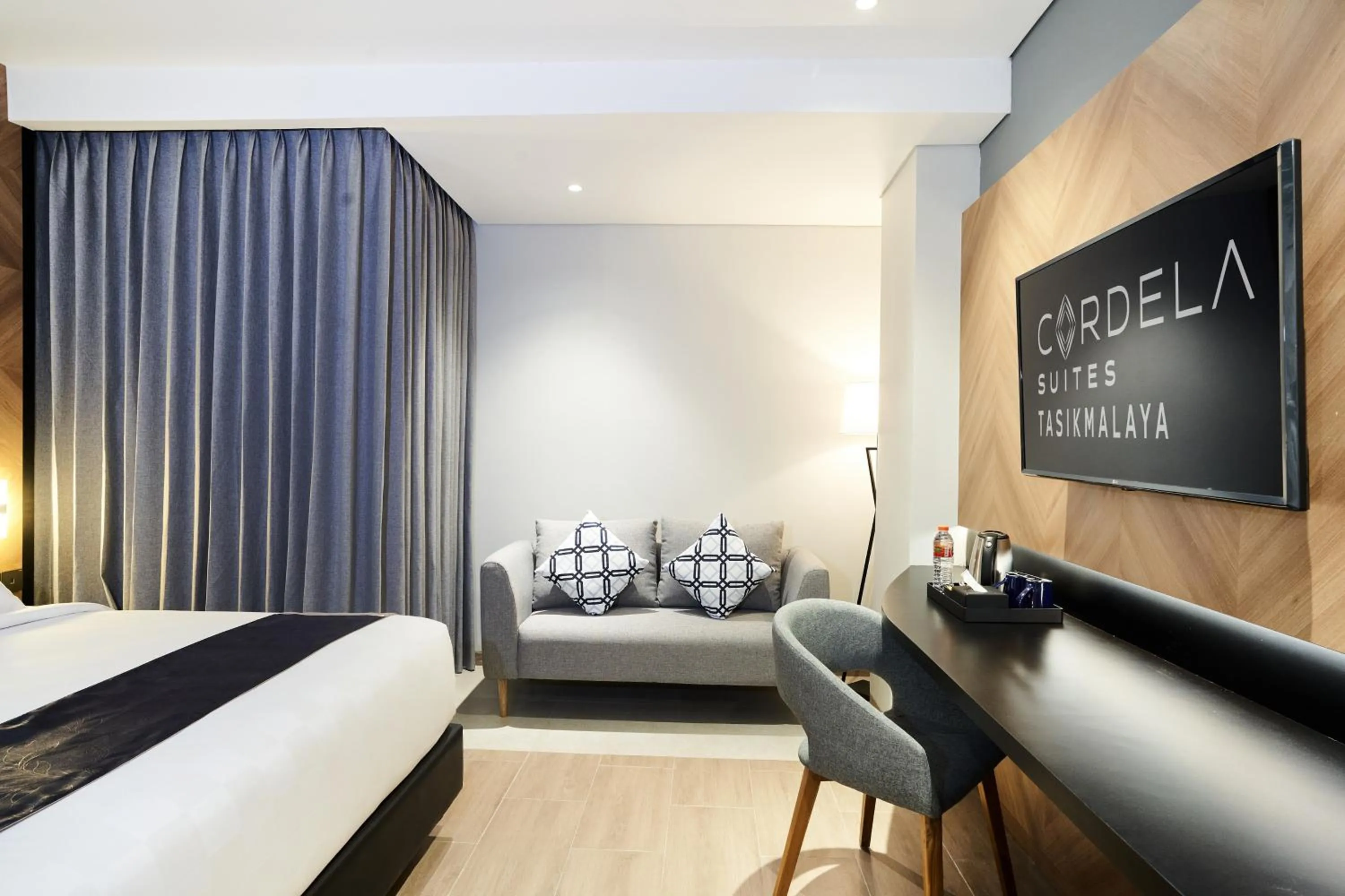 Bed in Cordela Suites Tasikmalaya