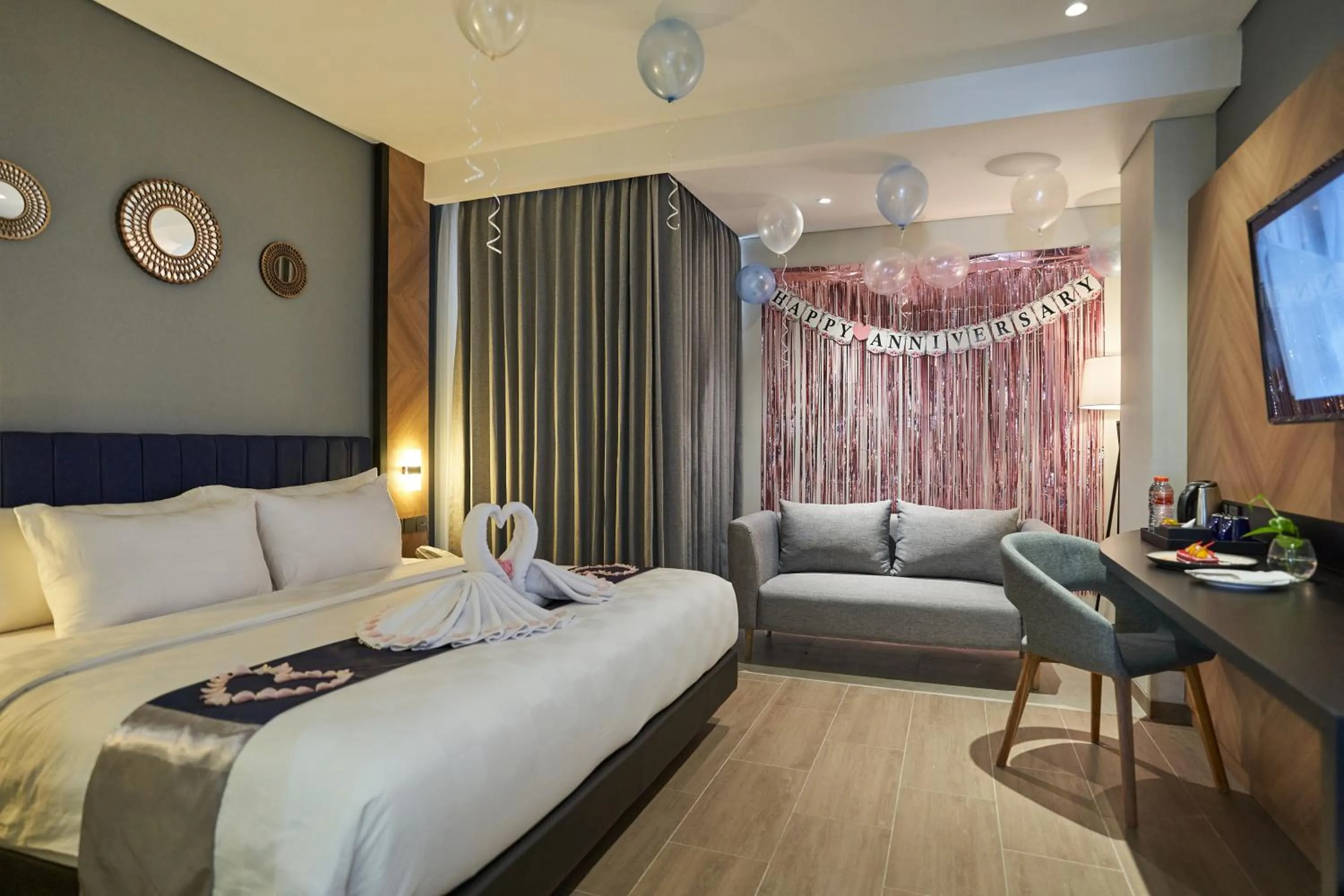 Bed in Cordela Suites Tasikmalaya