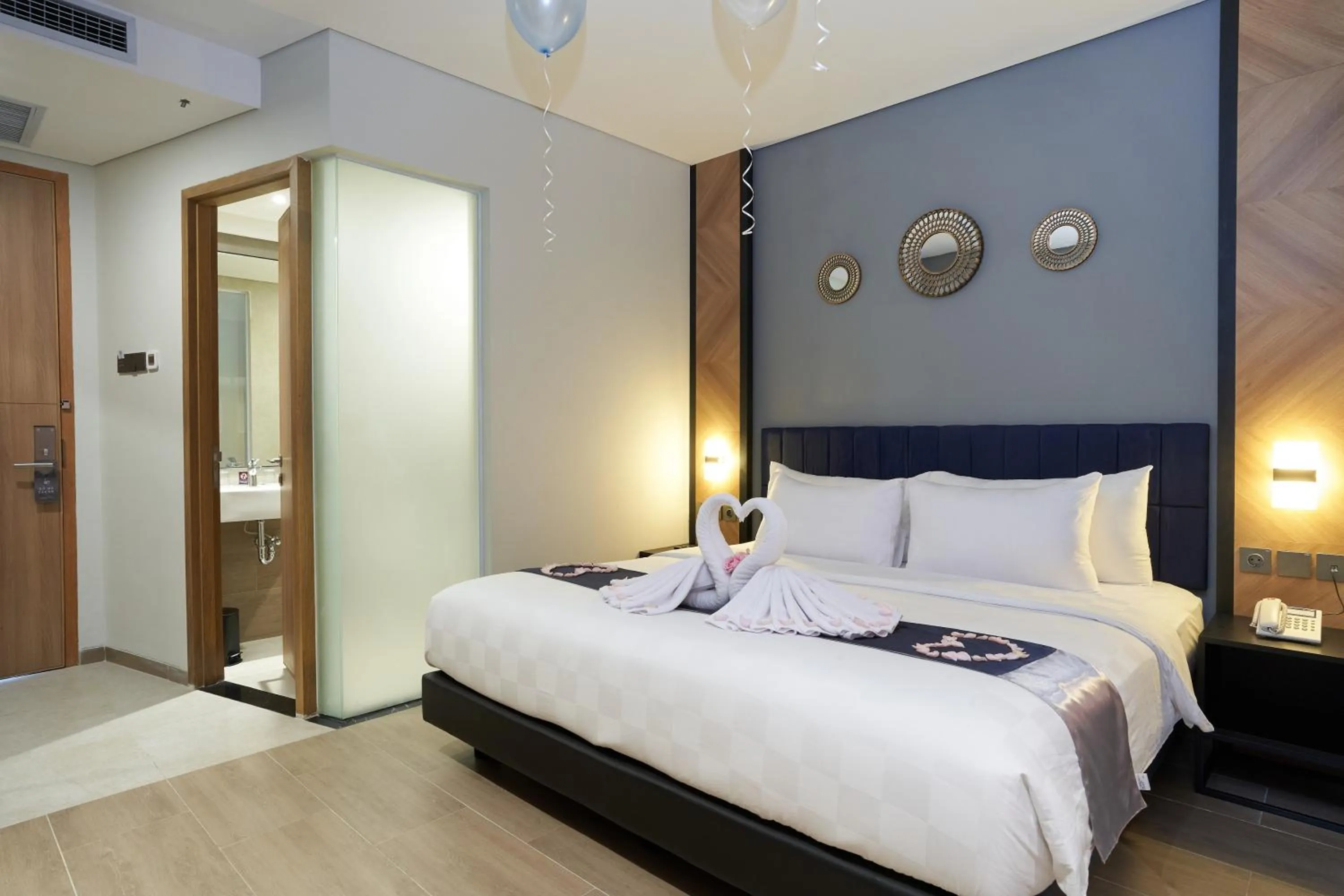 Bed in Cordela Suites Tasikmalaya