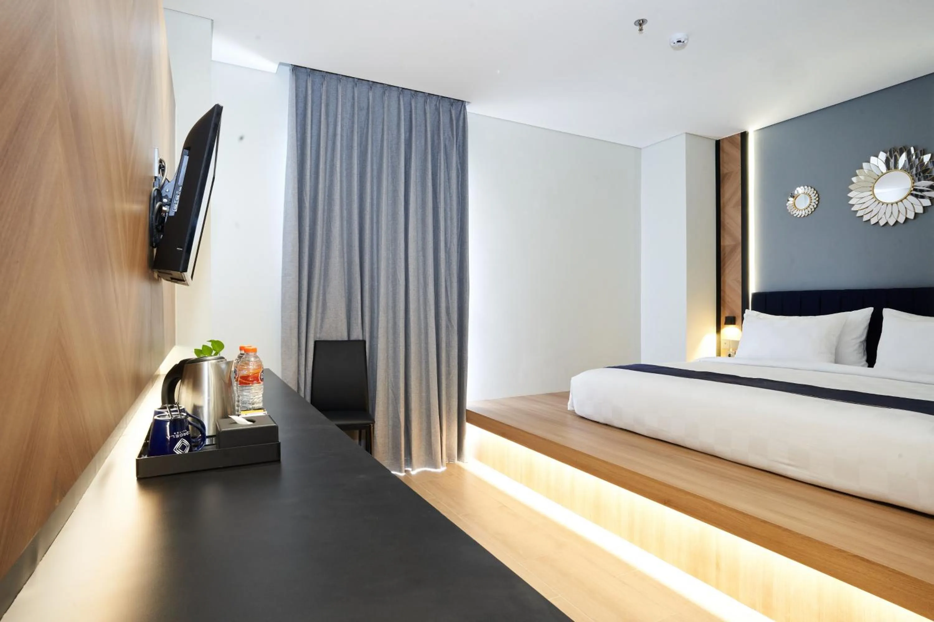 Bed in Cordela Suites Tasikmalaya