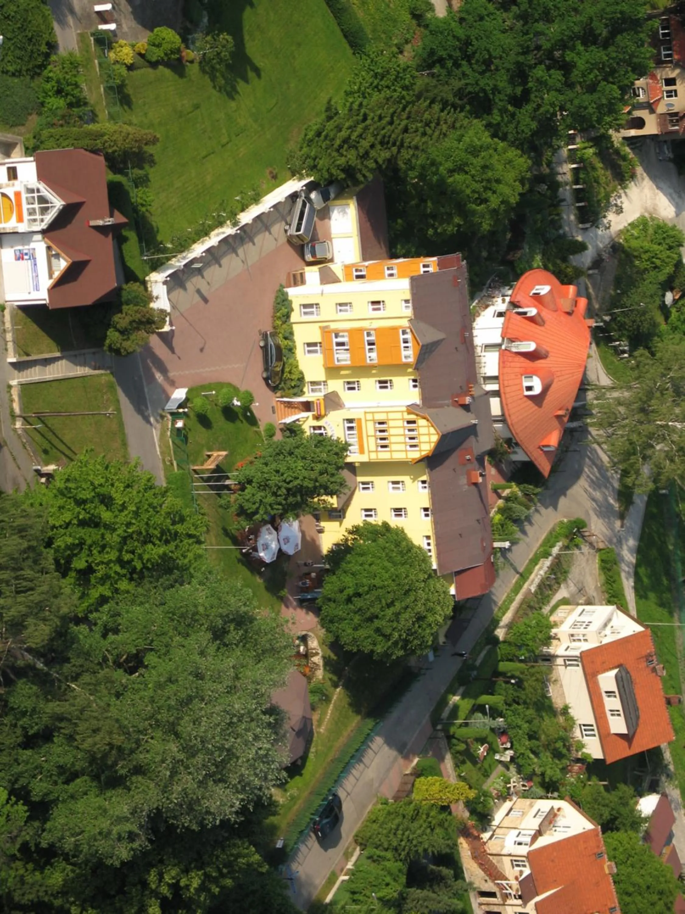 Bird's eye view in Pensjonat Panorama