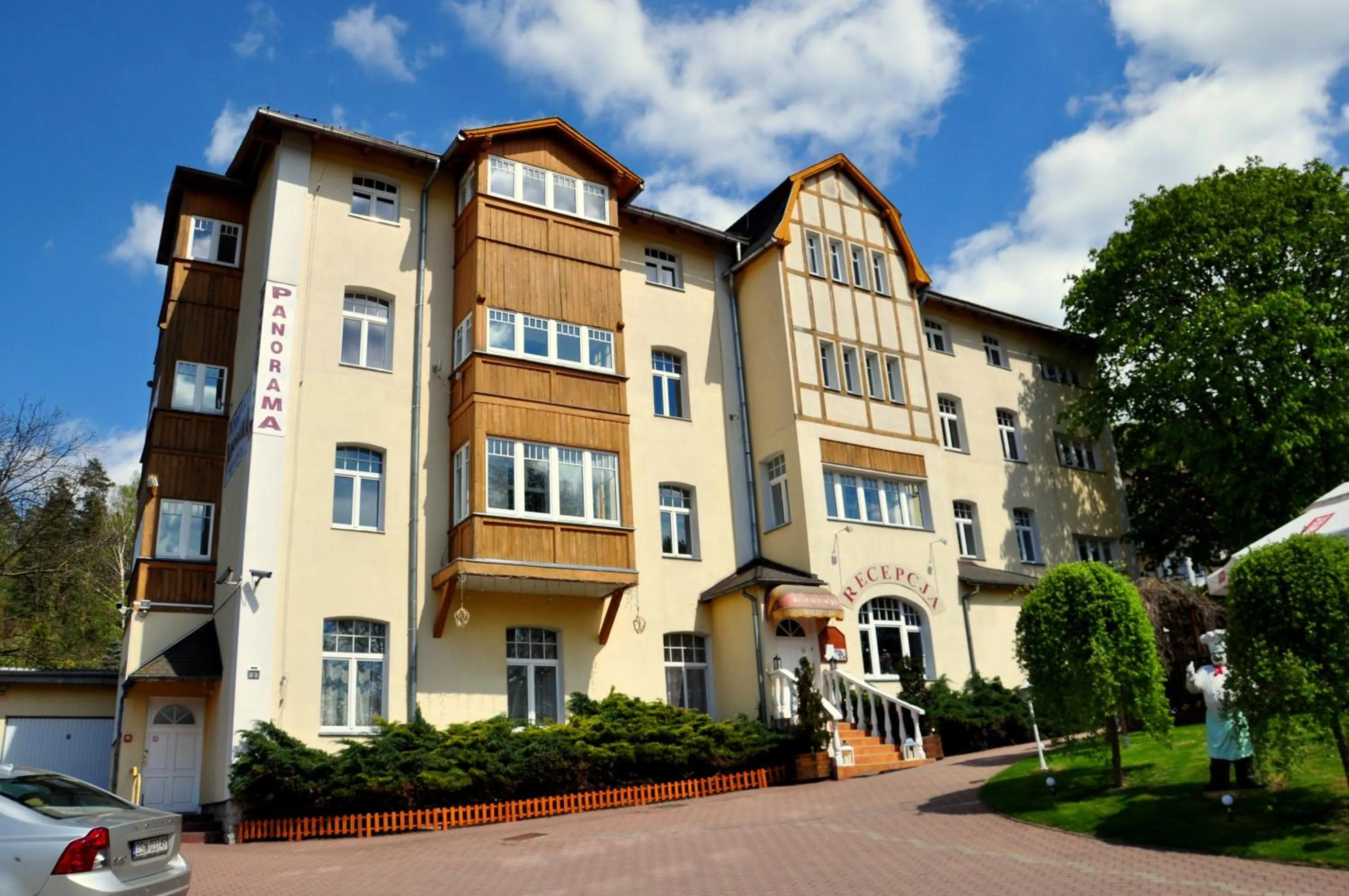 Property building in Pensjonat Panorama