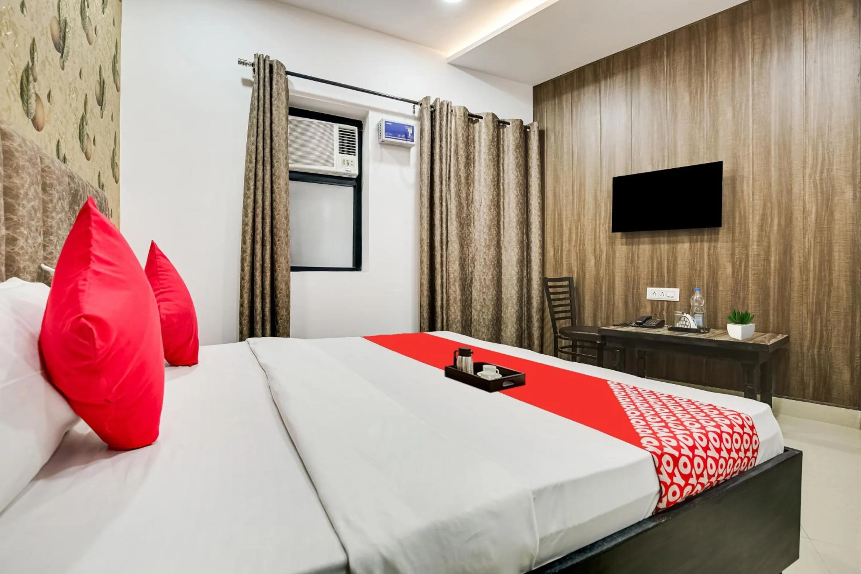 Lobby or reception, Bed in Hotel O City Stay
