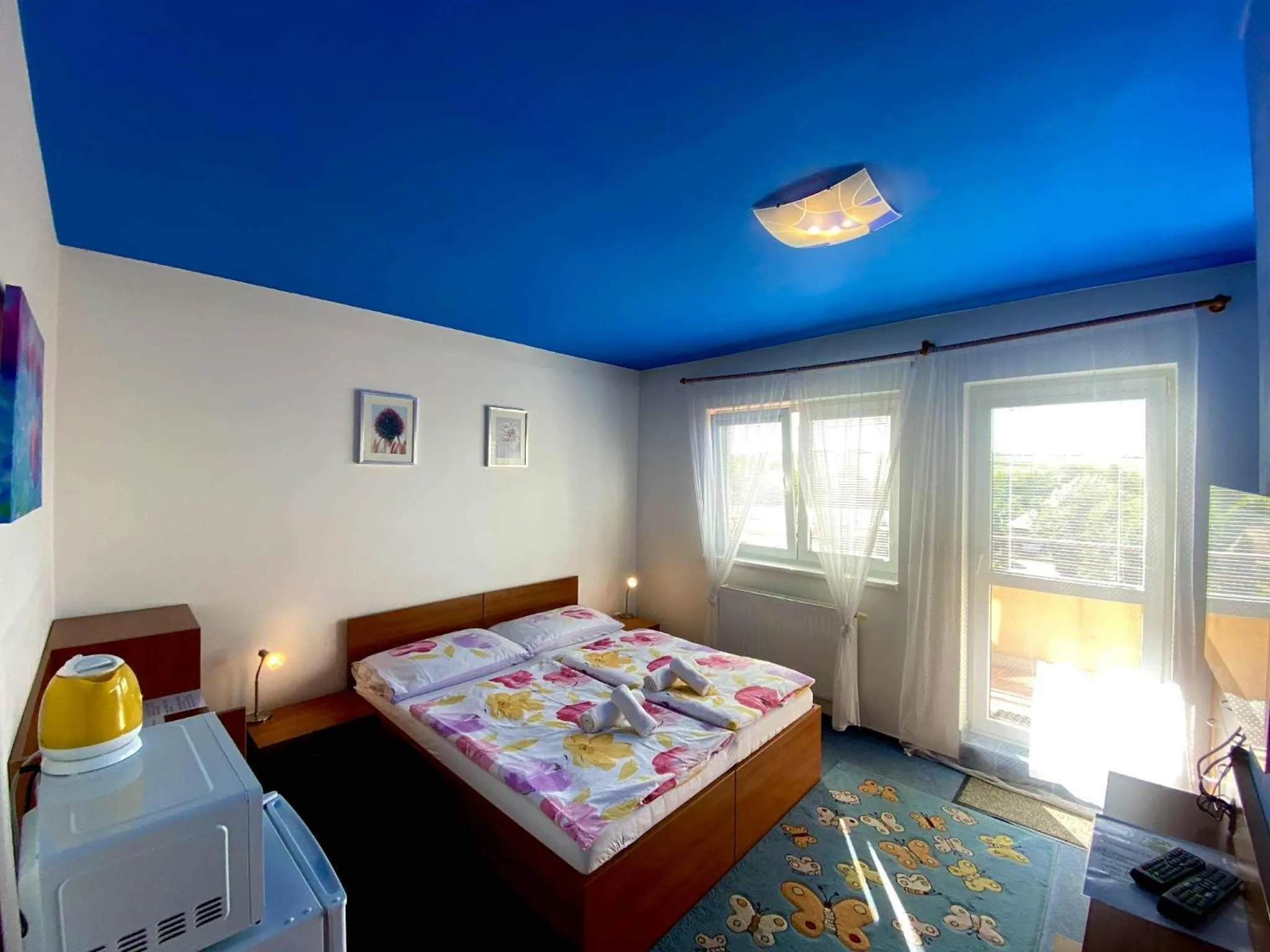 Bed in Apartmány, Penzion, Wellness U zlaté rybky