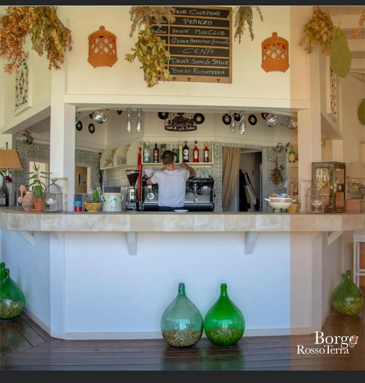 Lounge or bar in Borgo Rosso Terra