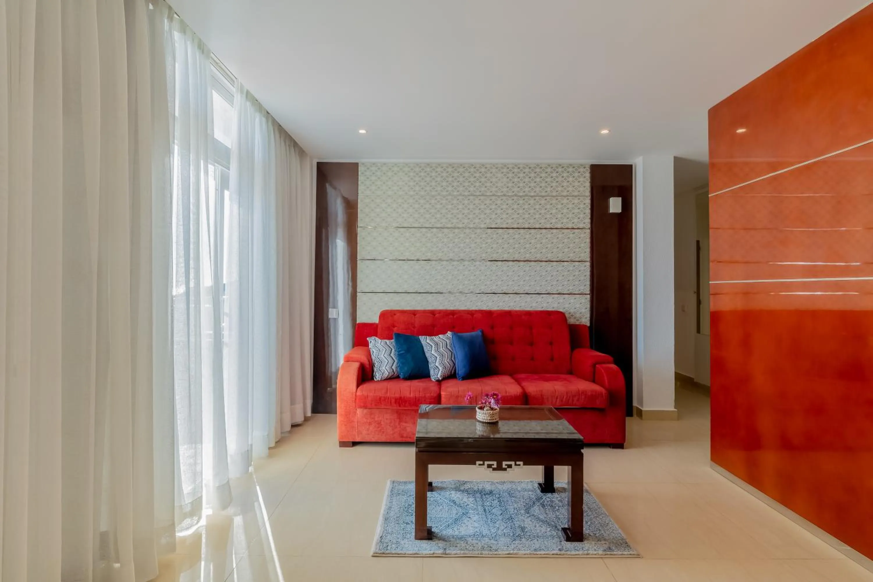 Living room in Monicca Collection Suites and Residences