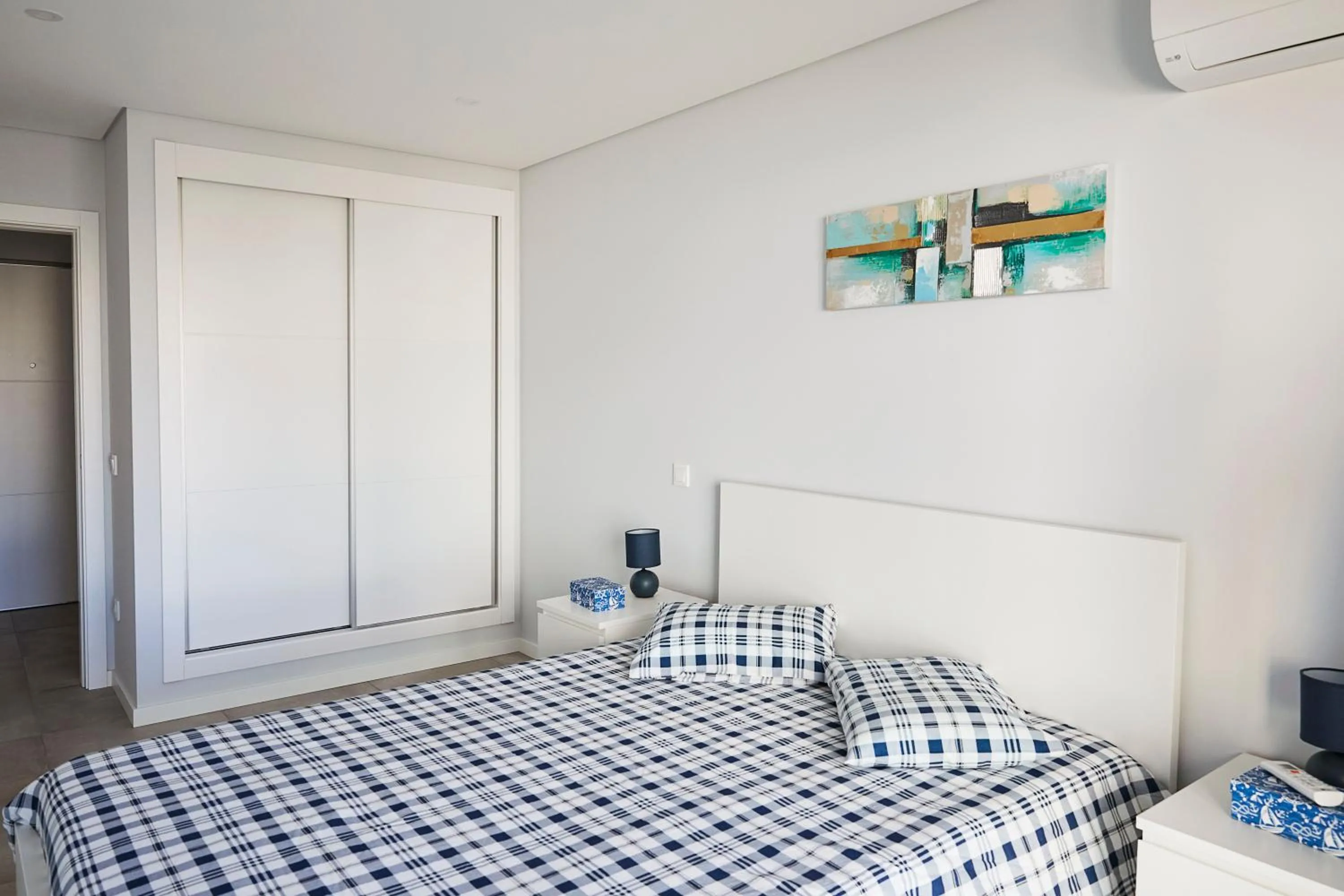 Bedroom, Bed in Nice apartment near the beach - Monte Gordo