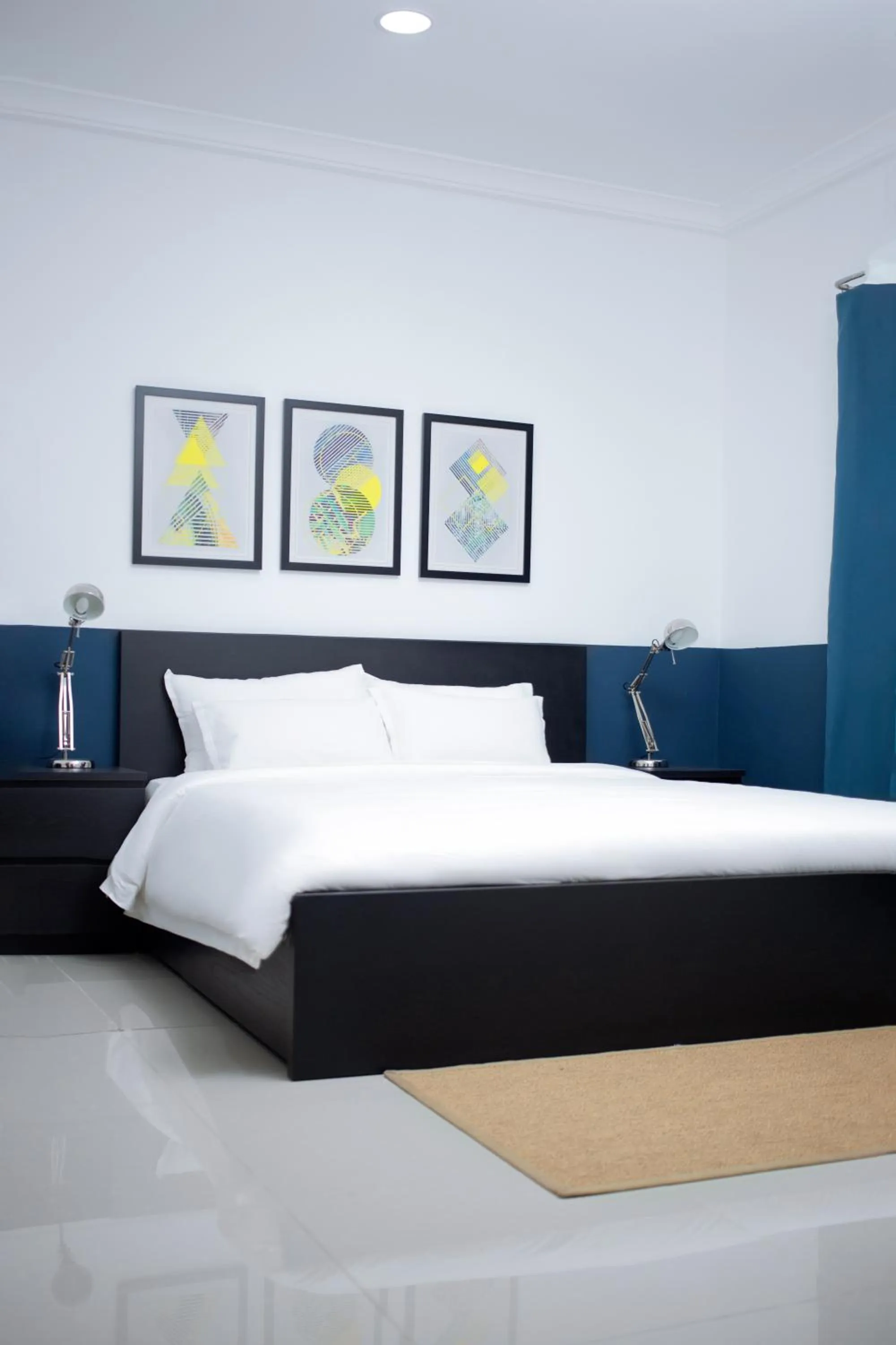 Bed in Bragha Apartments And Hotel