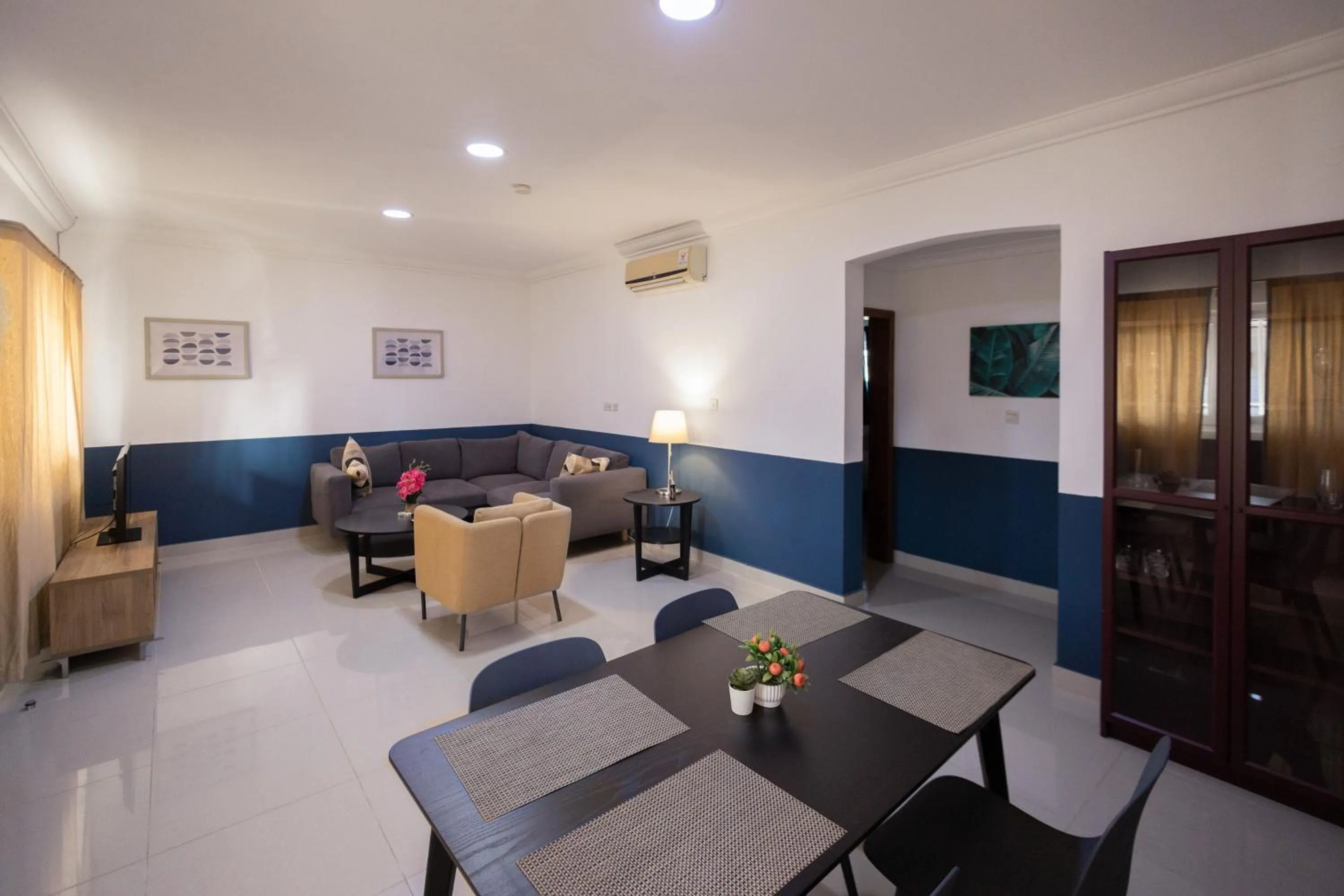 Living room in Bragha Apartments And Hotel