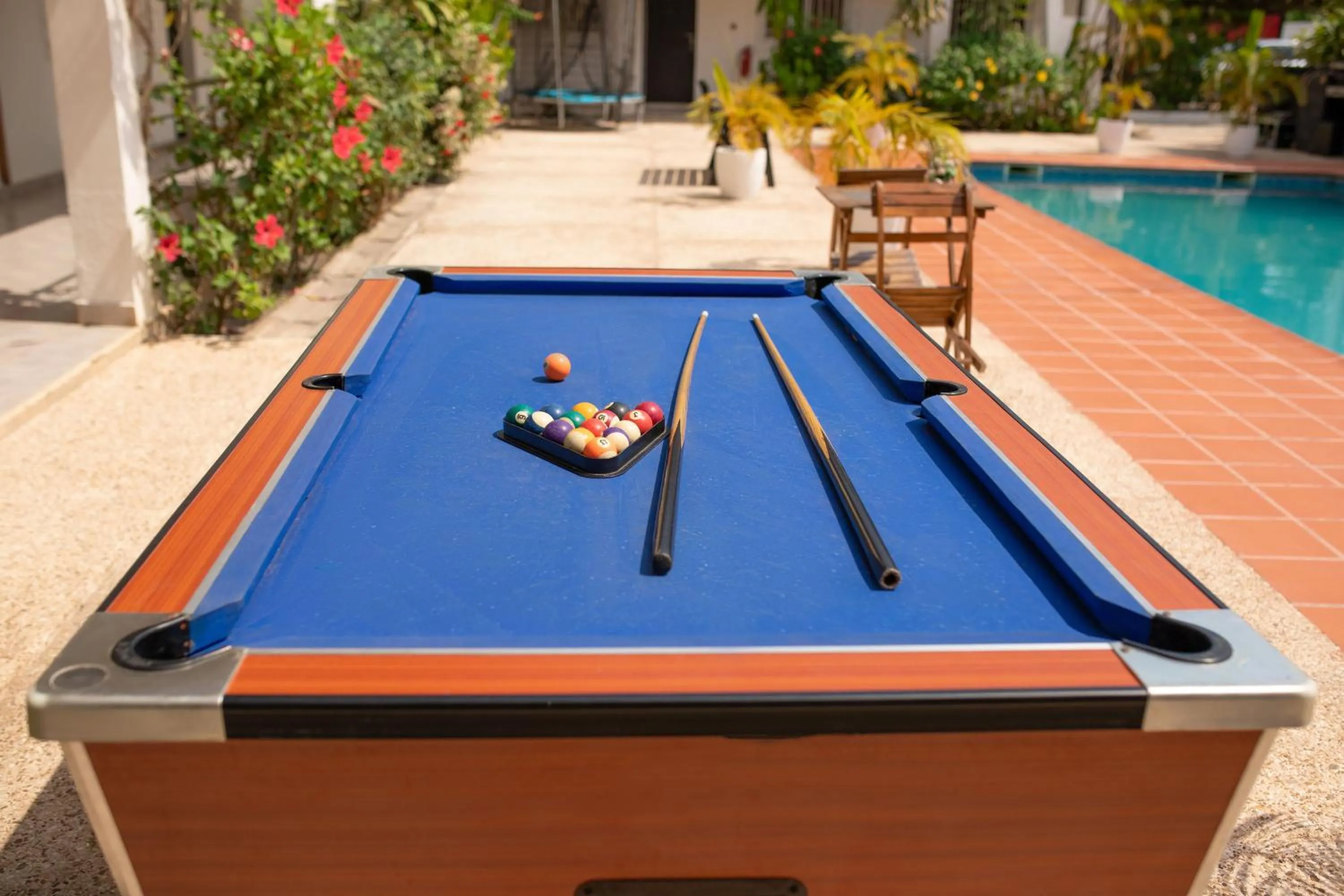 Swimming pool in Bragha Apartments And Hotel