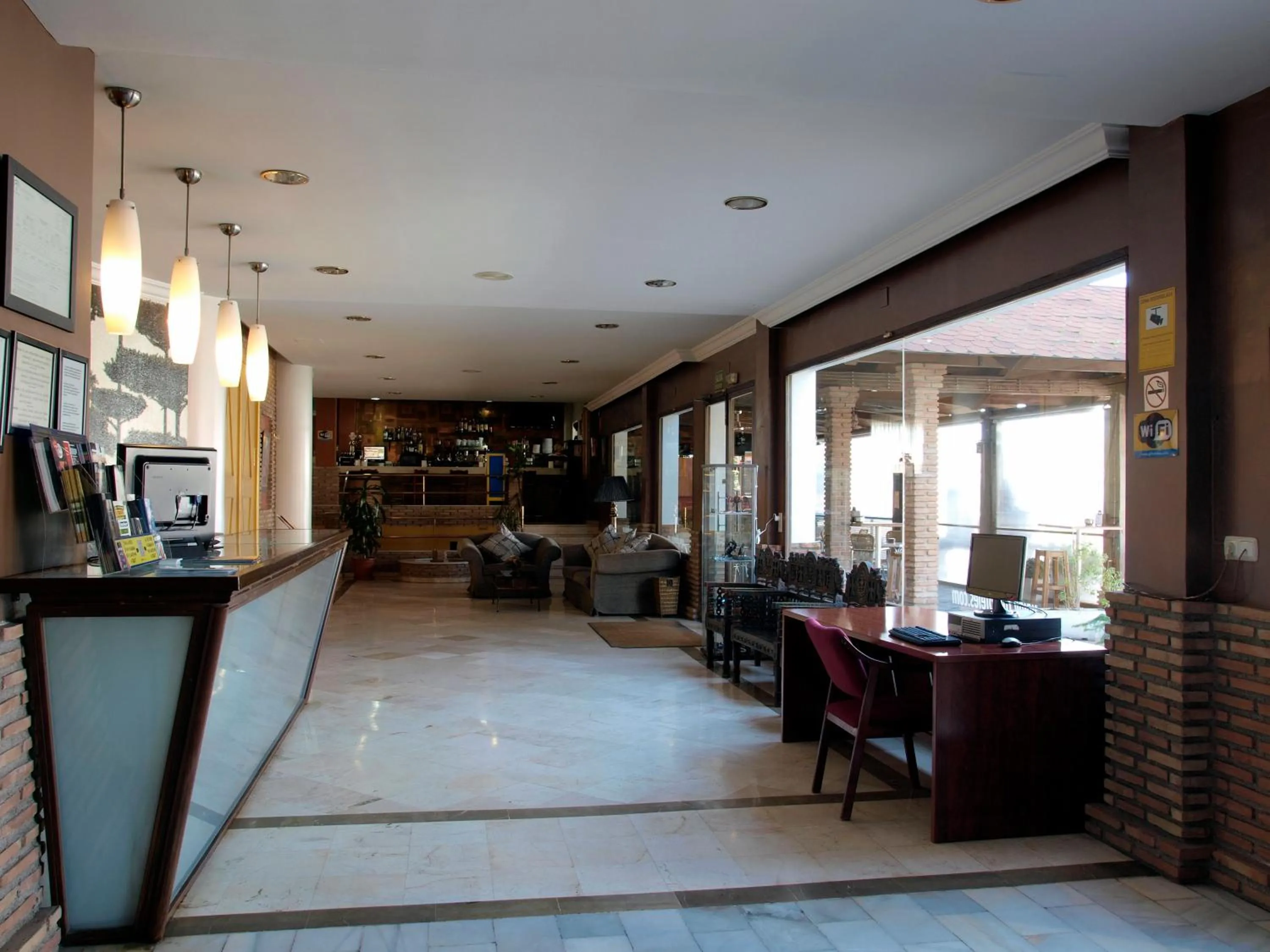 Lobby or reception in Los Galanes