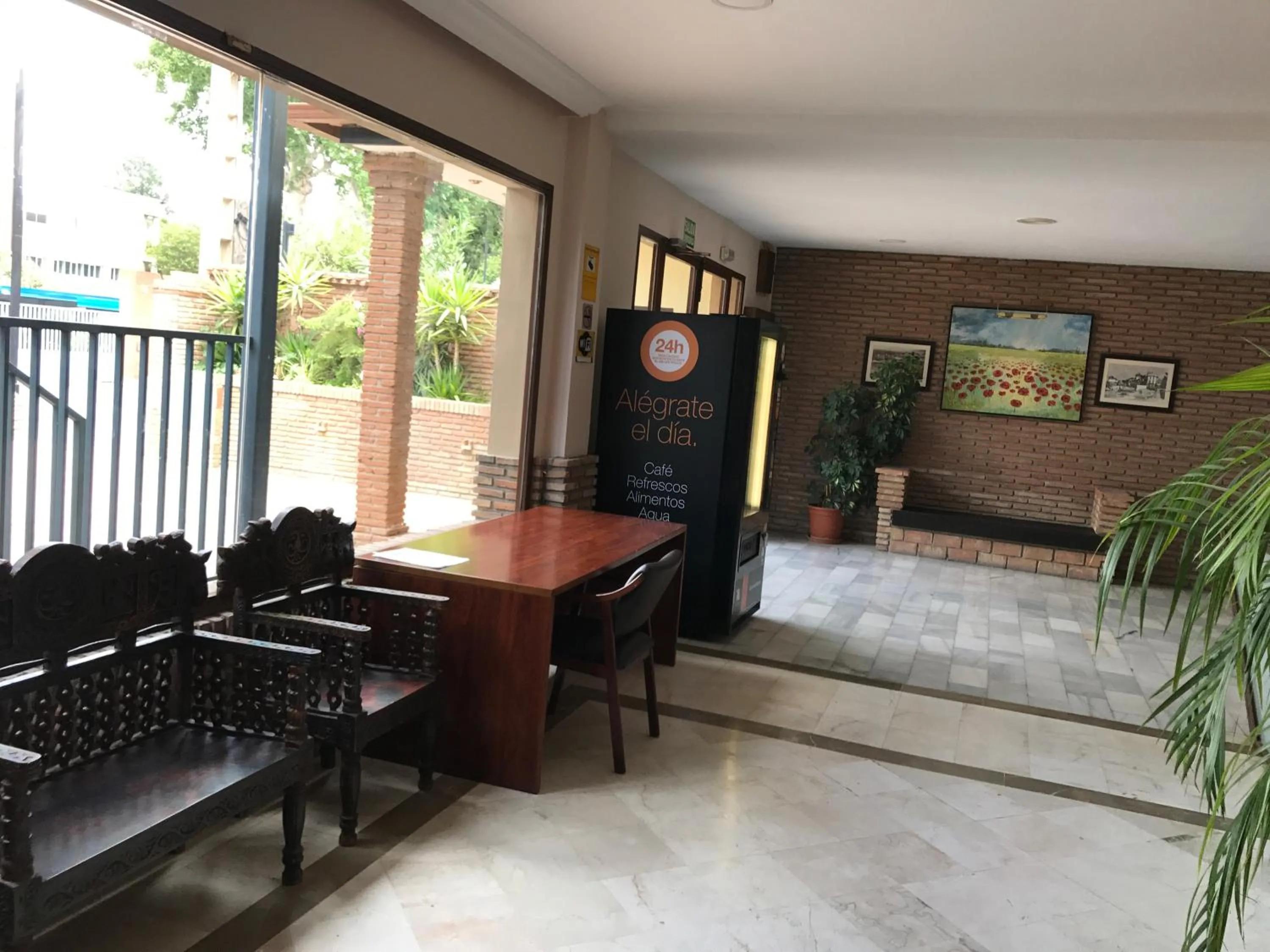 Lobby or reception in Los Galanes