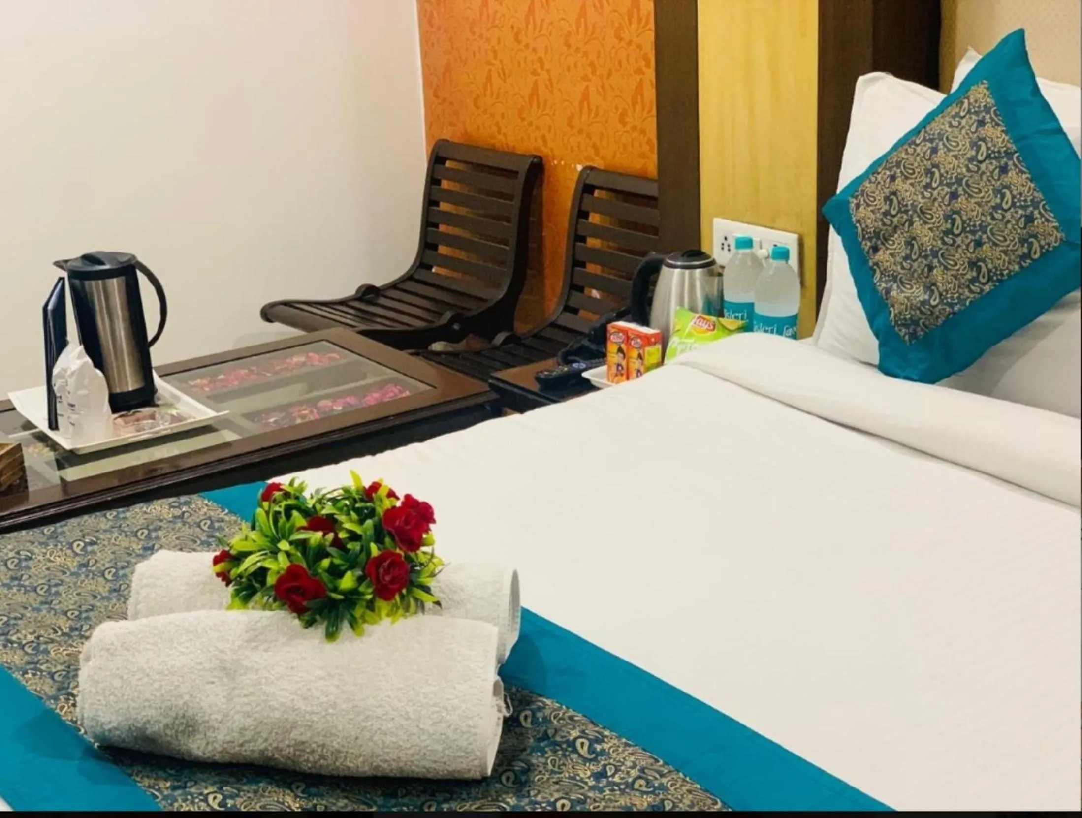Photo of the whole room in Hotel Delhi Heart at New Delhi Railway Station