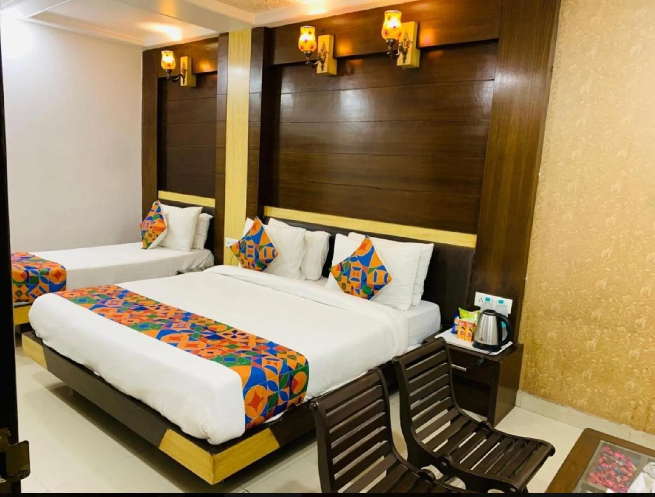 Photo of the whole room in Hotel Delhi Heart at New Delhi Railway Station