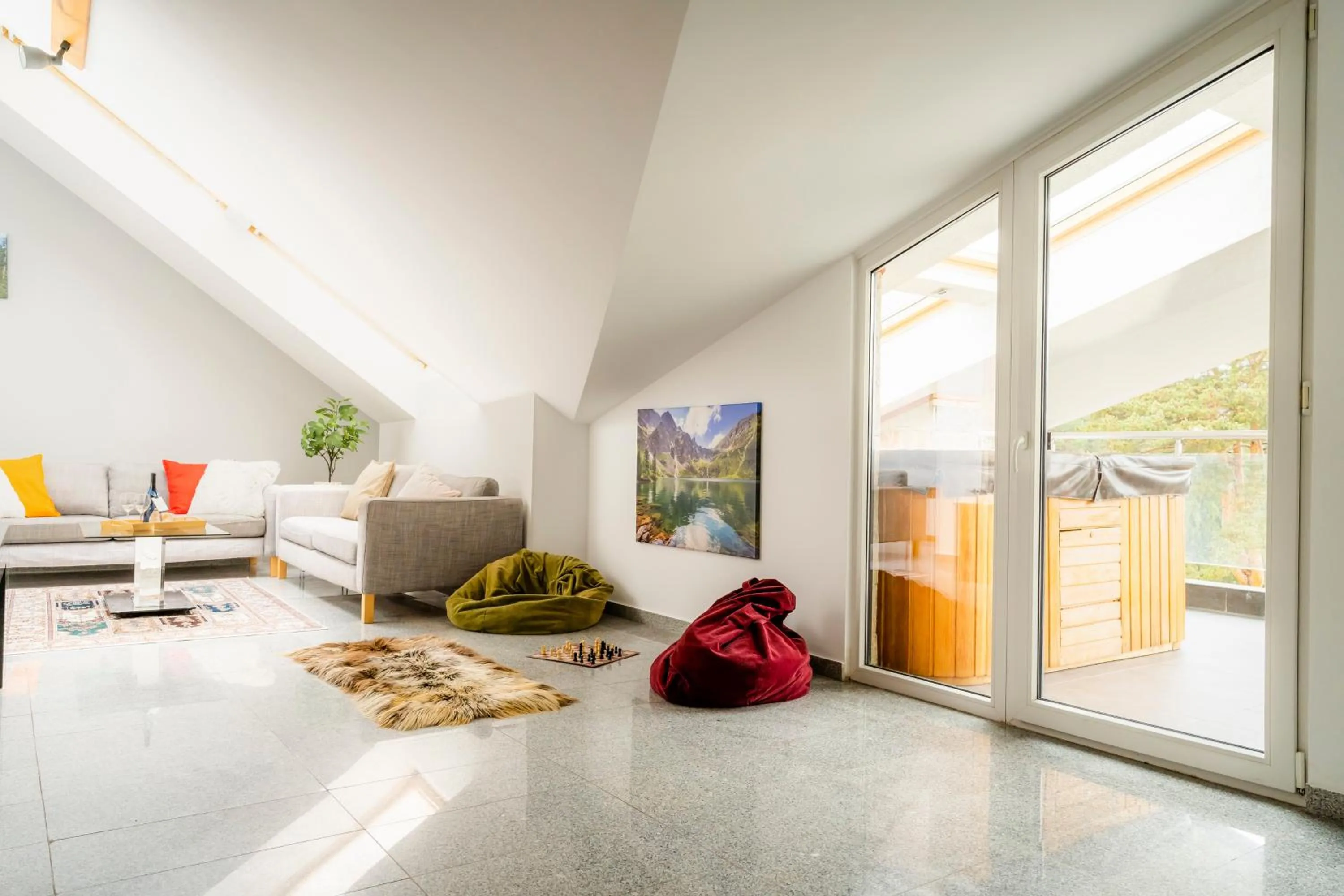 Living room in Saint George Palace Deluxe Collection