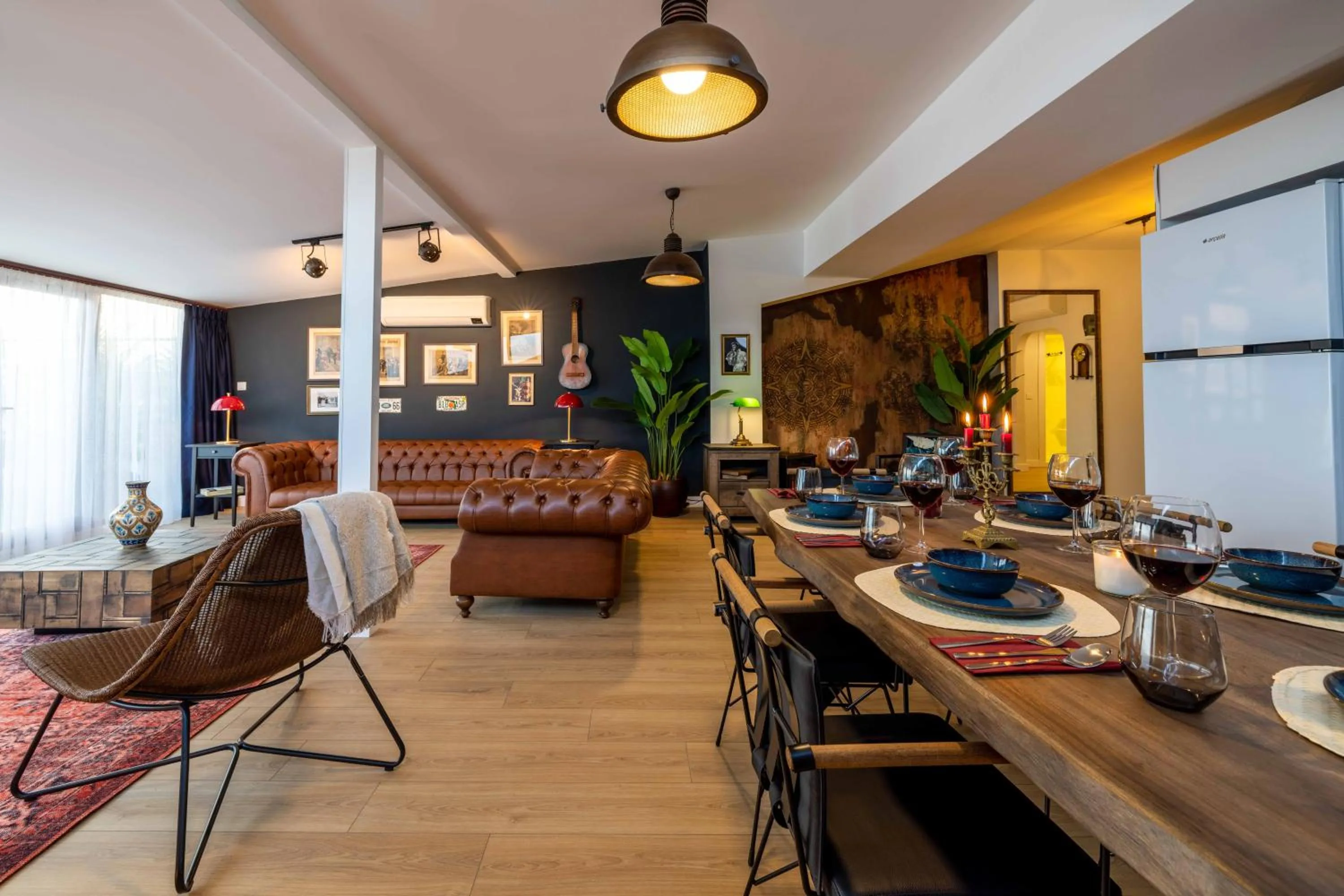 Living room in Monnas Suite