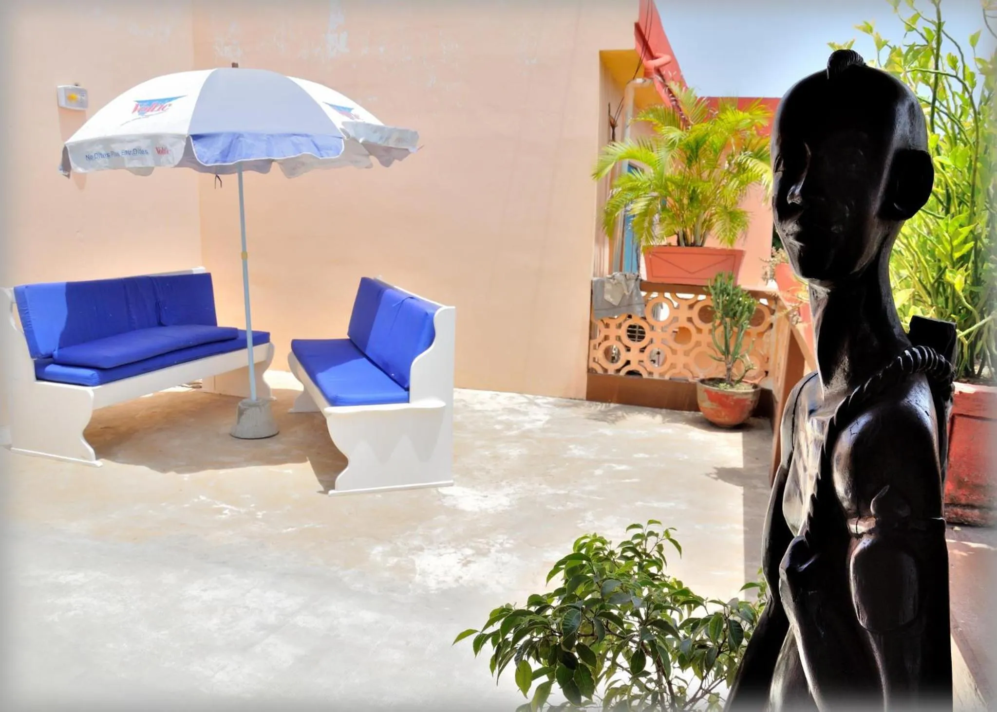 Balcony/Terrace in Hotel Aurore Lomé