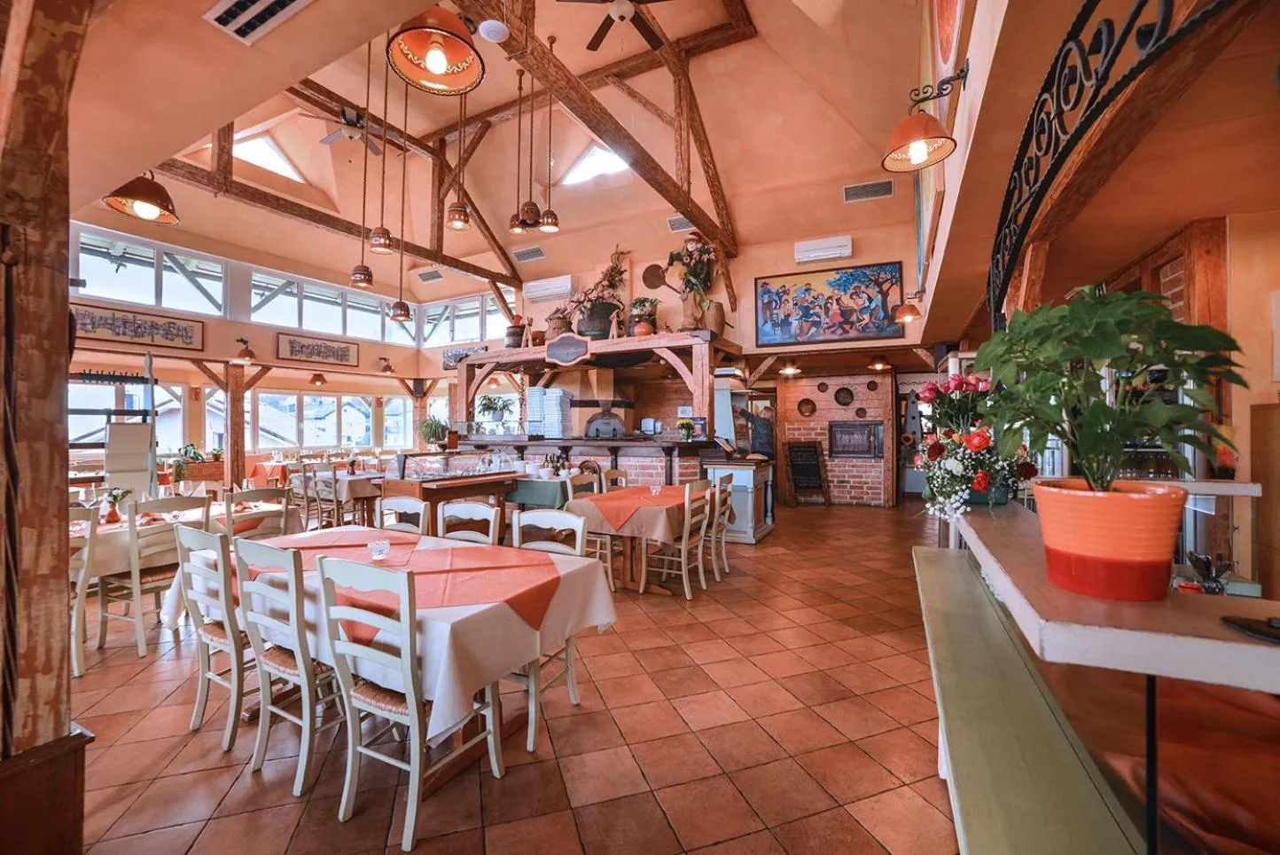 Restaurant/places to eat in Guesthouse Les