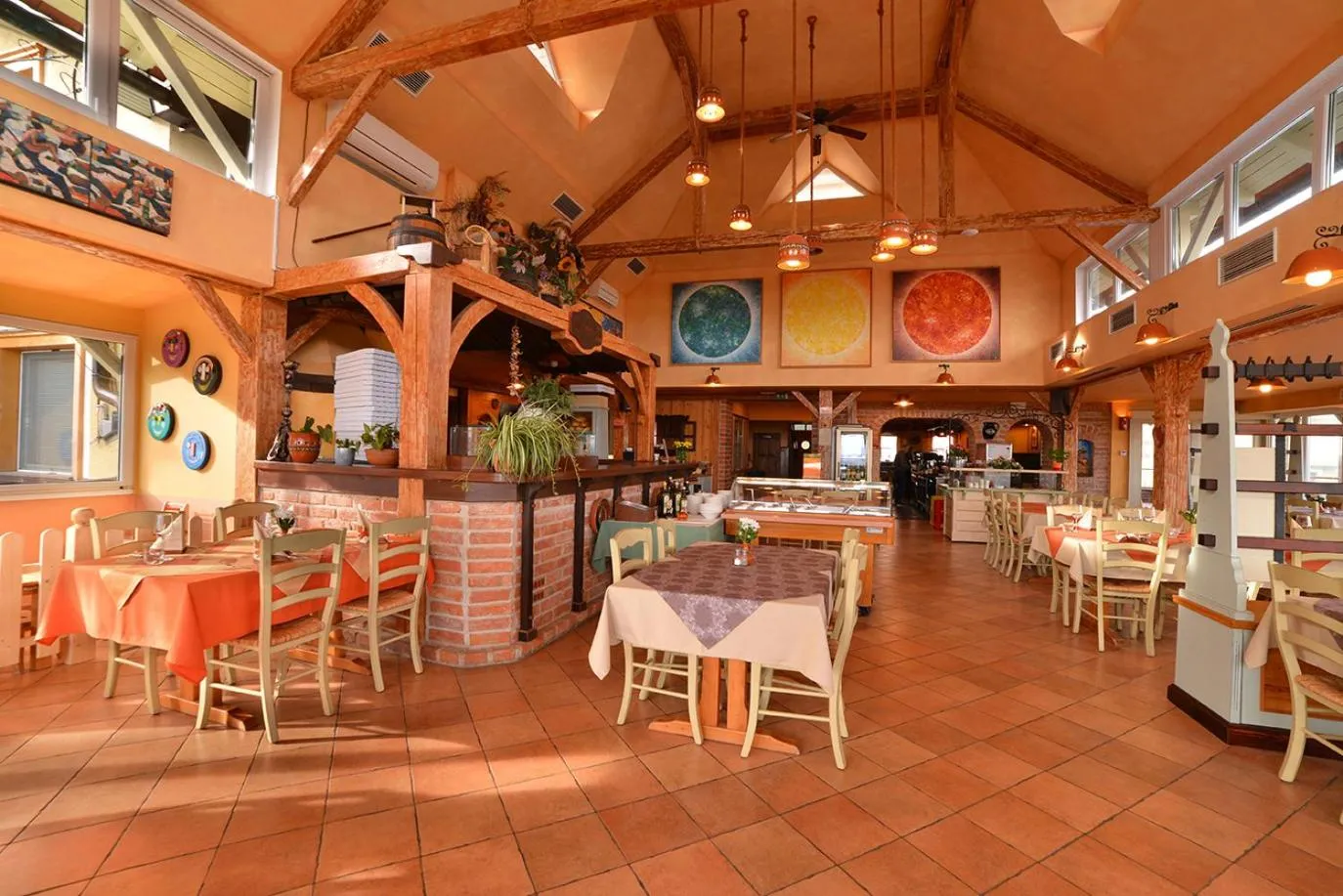 Restaurant/places to eat in Guesthouse Les