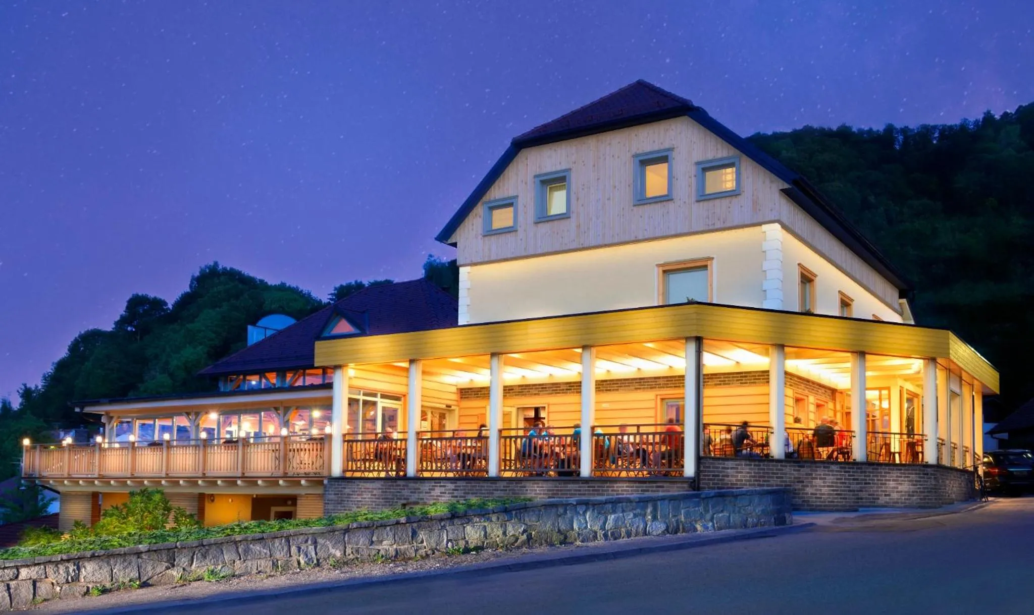 Property building in Guesthouse Les