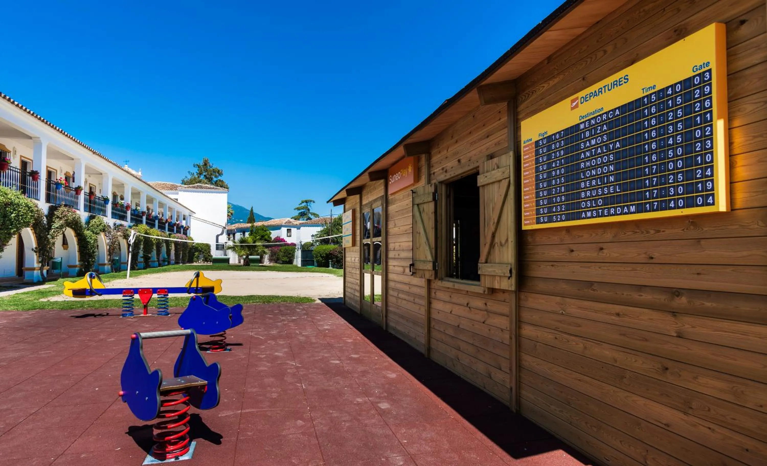 Children play ground in Globales Cortijo Blanco