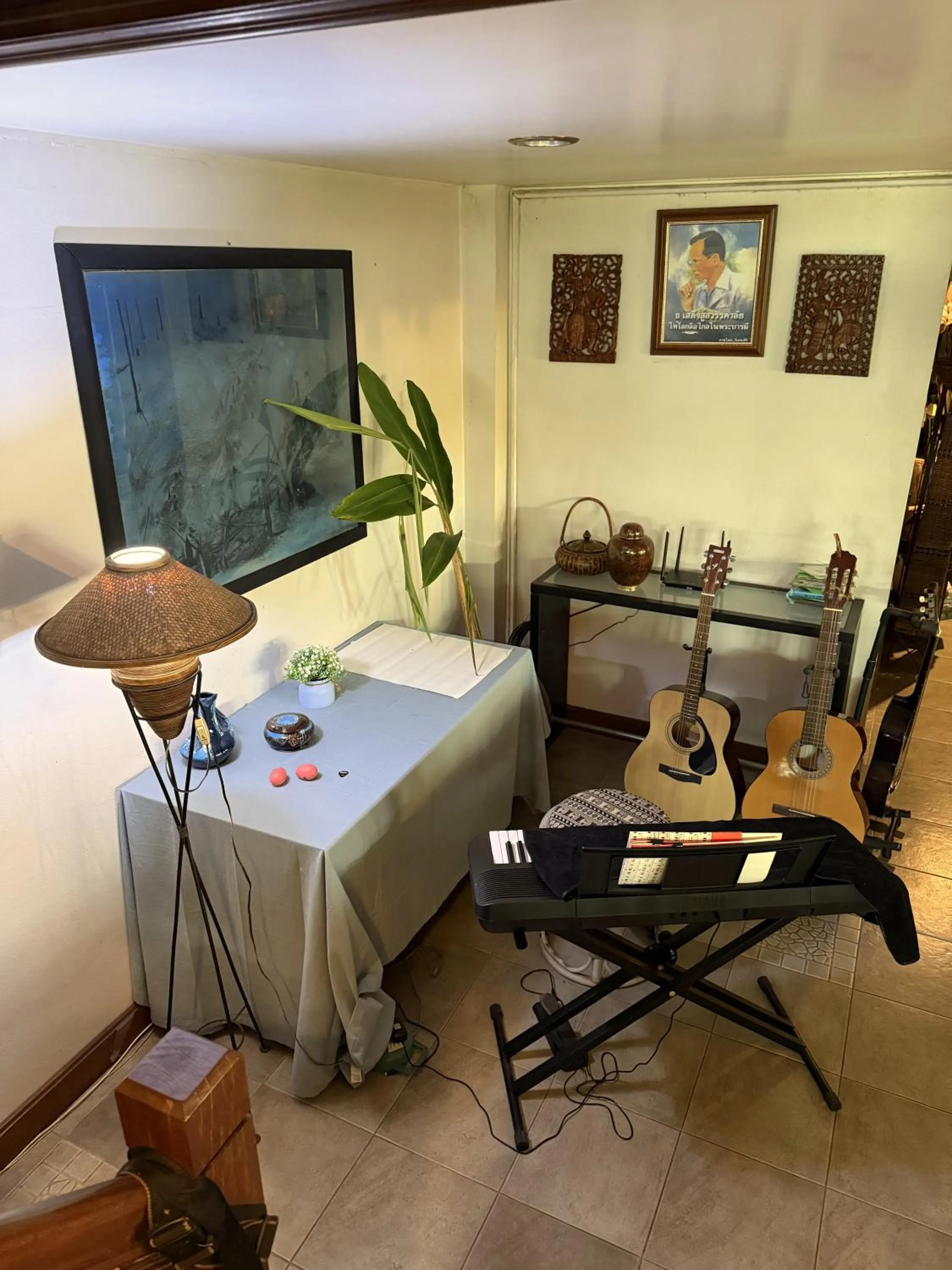 Bed in Saku Boutique Homestay